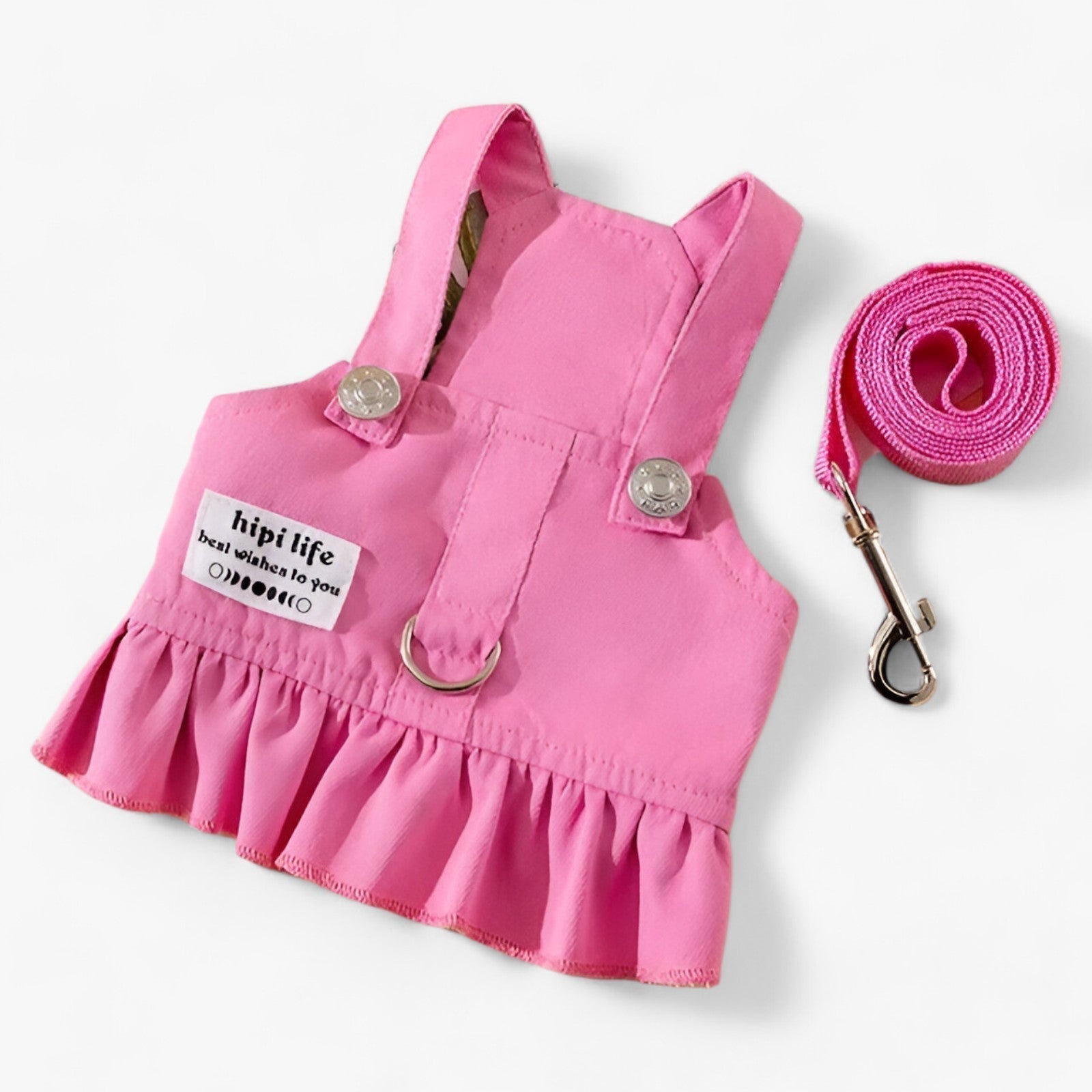 Doggie | Halsbånd - Selk - Stiligt og behageligt til hver hundetur - Rosa - other - {{ product_tags }