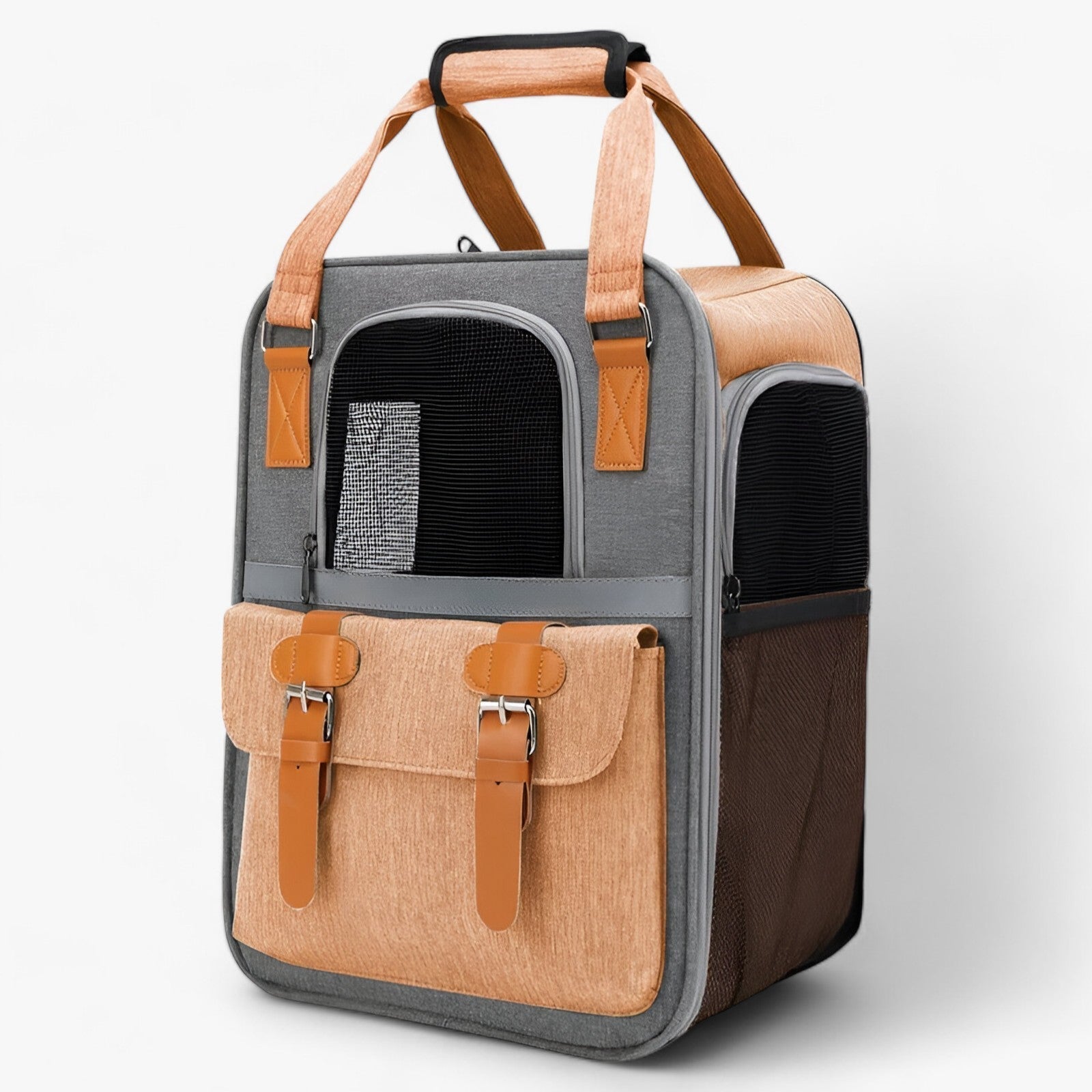 ORION | Elegant hundtransporttaske - Perfekt til daglige udflugter og længere rejser - Orange 30x41x21cm - other - {{ product_tags }