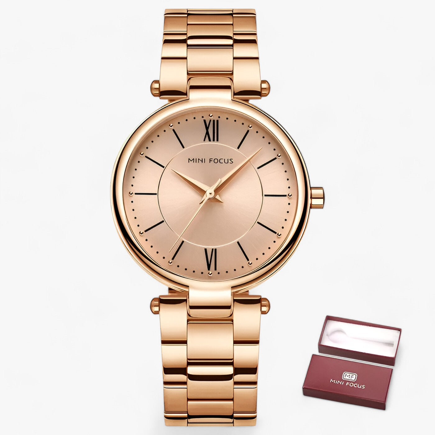ALICE | Damklocke - Moderigtig og alsidig tidsmåler - Rosenkasse - watches - {{ product_tags }