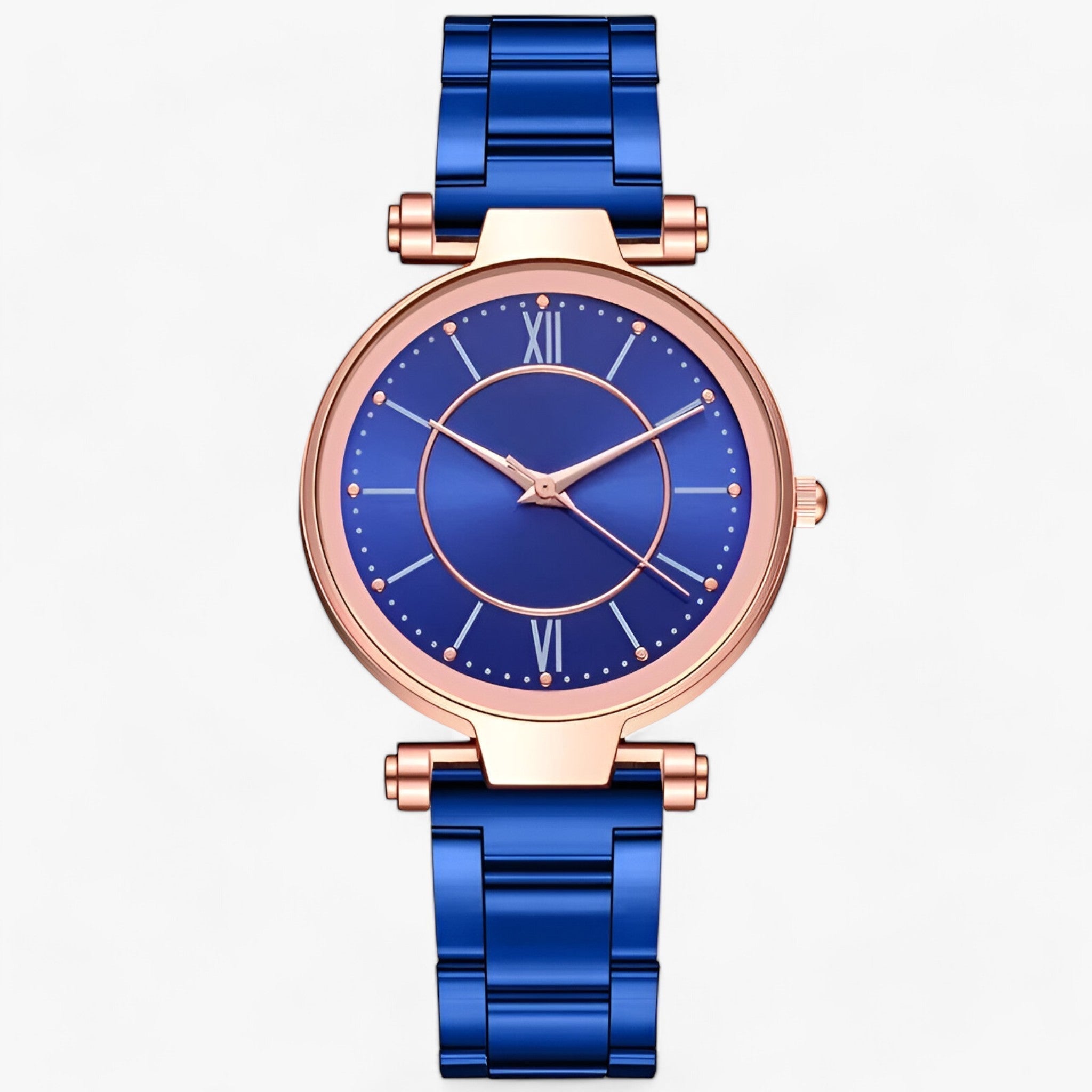 LUCIA | Luksusur - Klassisk stil med moderne funktioner - Blå - watches - {{ product_tags }