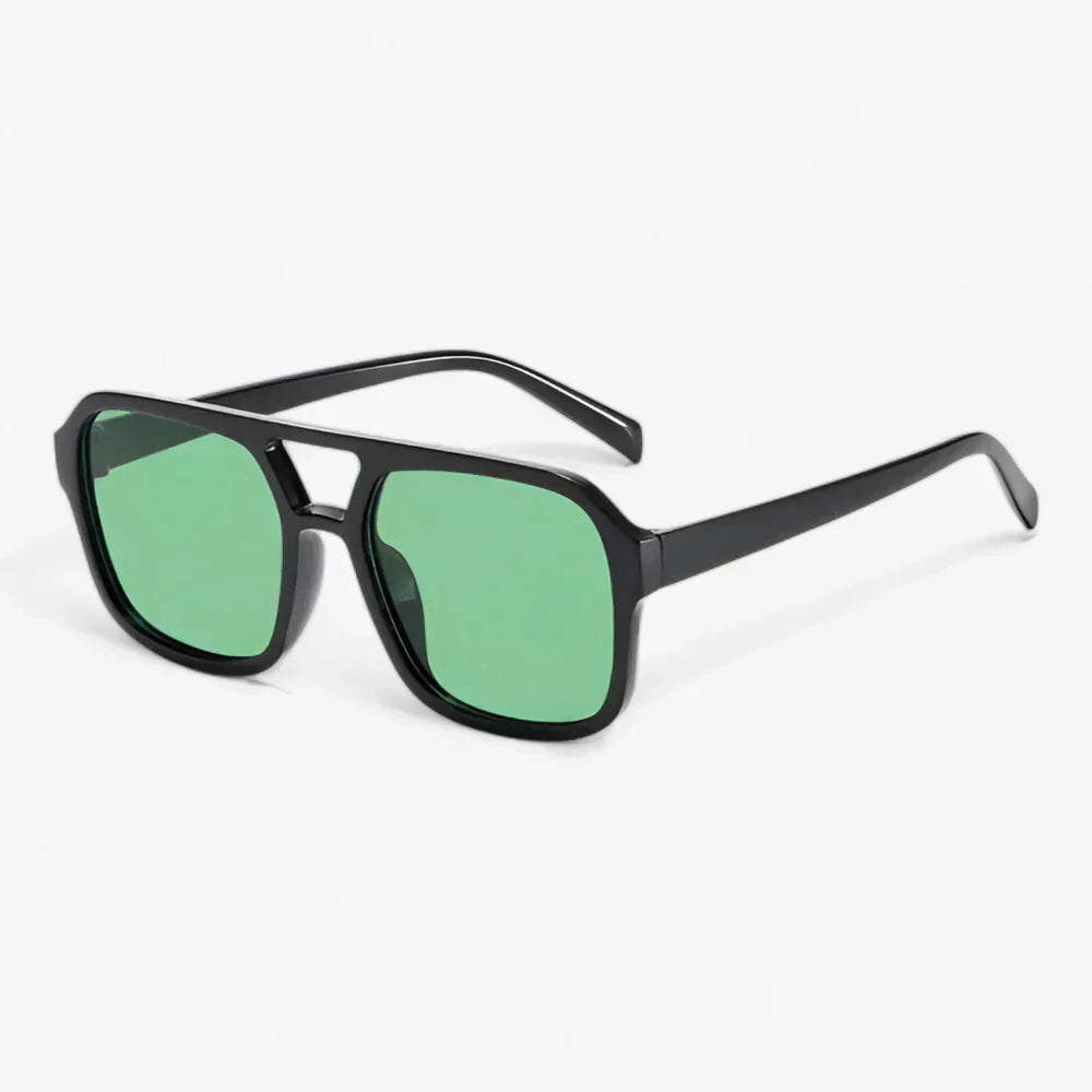 ICONIC | Vintage-Firkantede solbriller - Grøn - men's fashion - {{ product_tags }