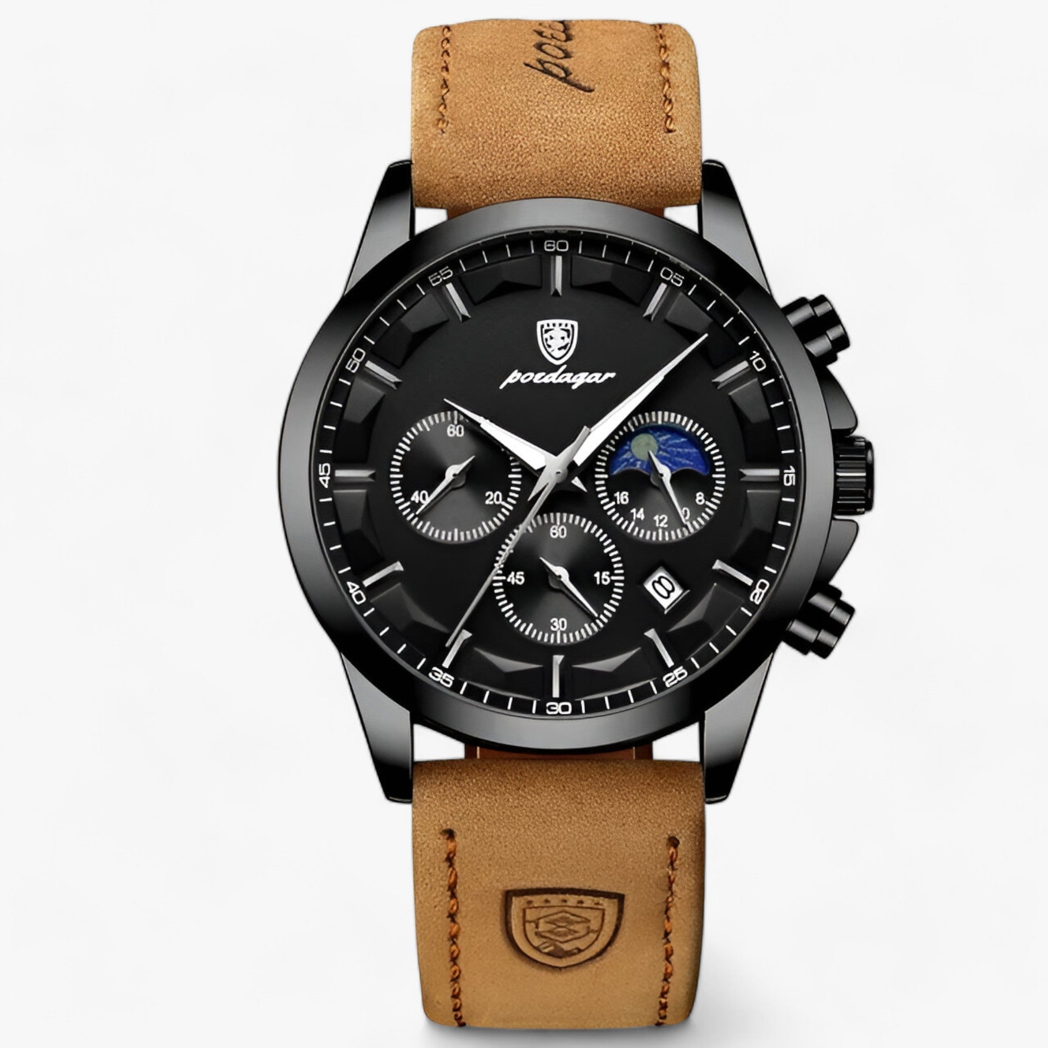 ALEXANDER | Herres luksusur - Stil og Præcision - Sort Sort L - watches - {{ product_tags }