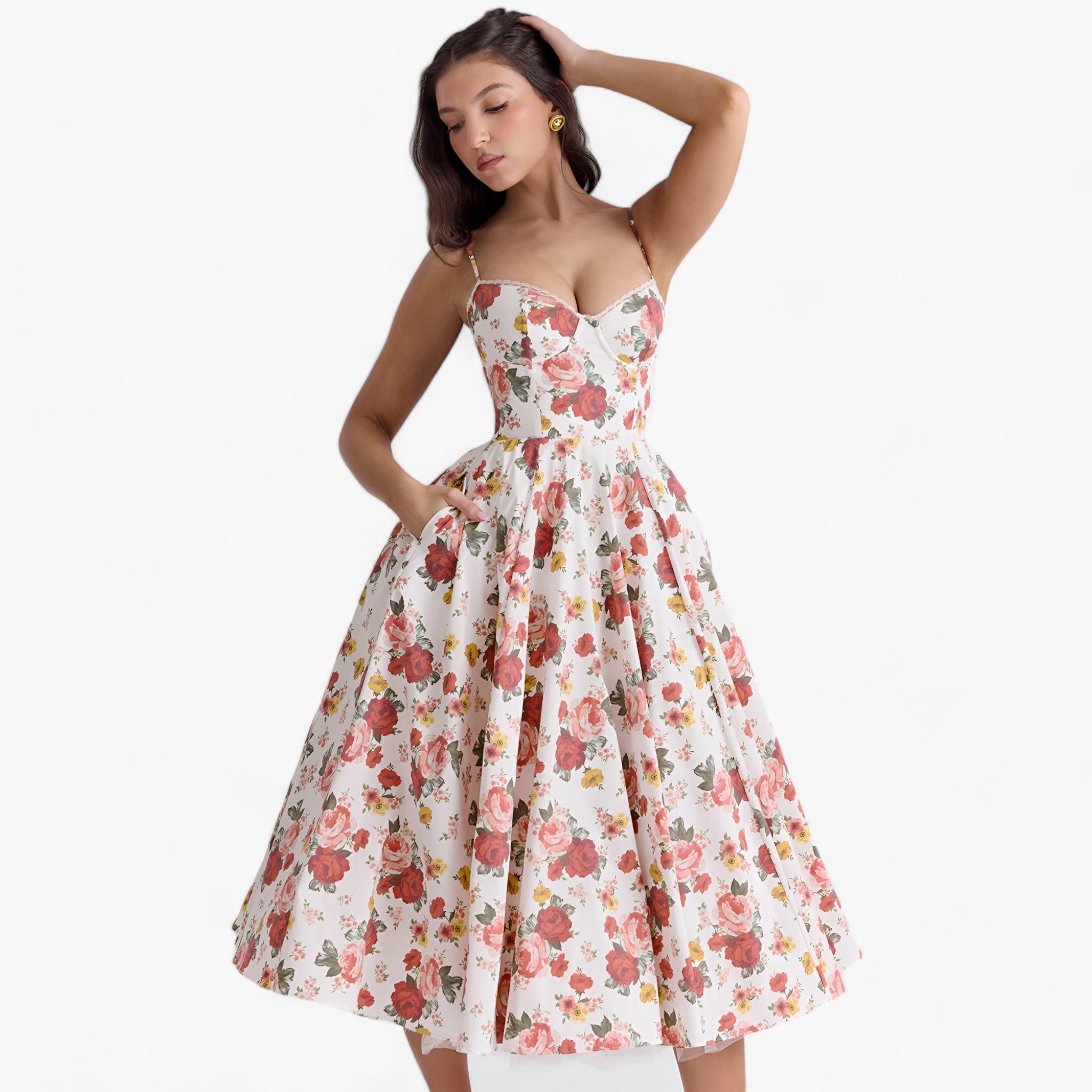 Audrey-kjole - elegance og komfort til enhver lejlighed - - women's fashion - {{ product_tags }