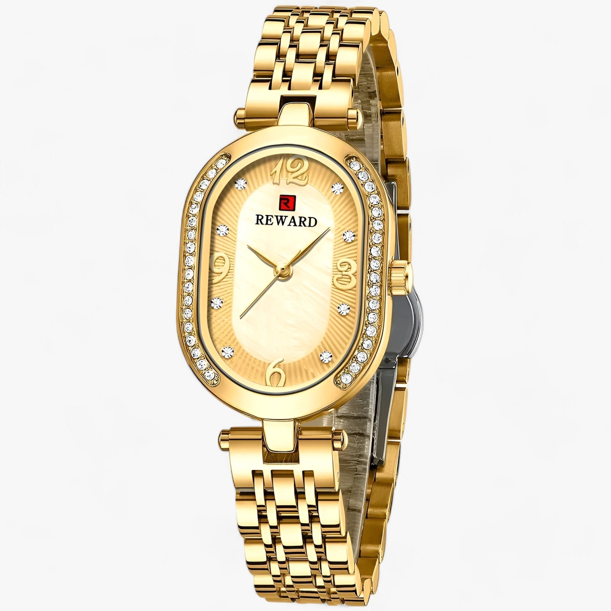 GISELA | Luksus kvartsur - Graceful og praktisk til hverdagen - Guld - watches - {{ product_tags }
