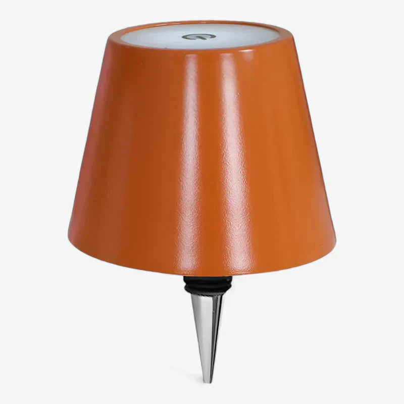 Vino | Trådløs LED-lampe i form af en vinflaske - Bærbar, genopladelig dekorativ belysning - Orange A - other - {{ product_tags }