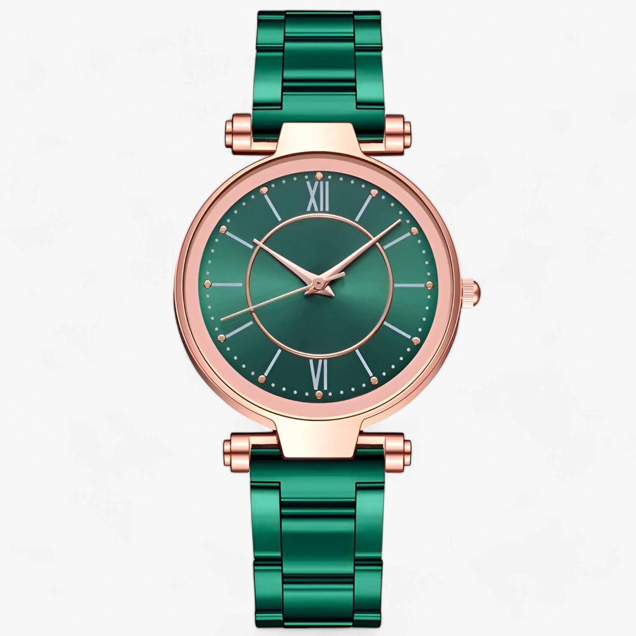 LUCIA | Luksusur - Klassisk stil med moderne funktioner - Grøn - watches - {{ product_tags }