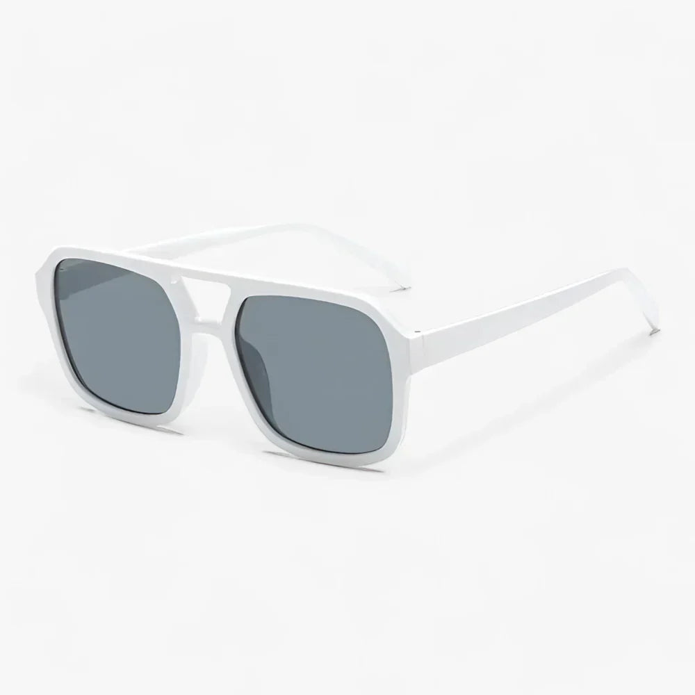 ICONIC | Vintage-Firkantede solbriller - Hvid - men's fashion - {{ product_tags }