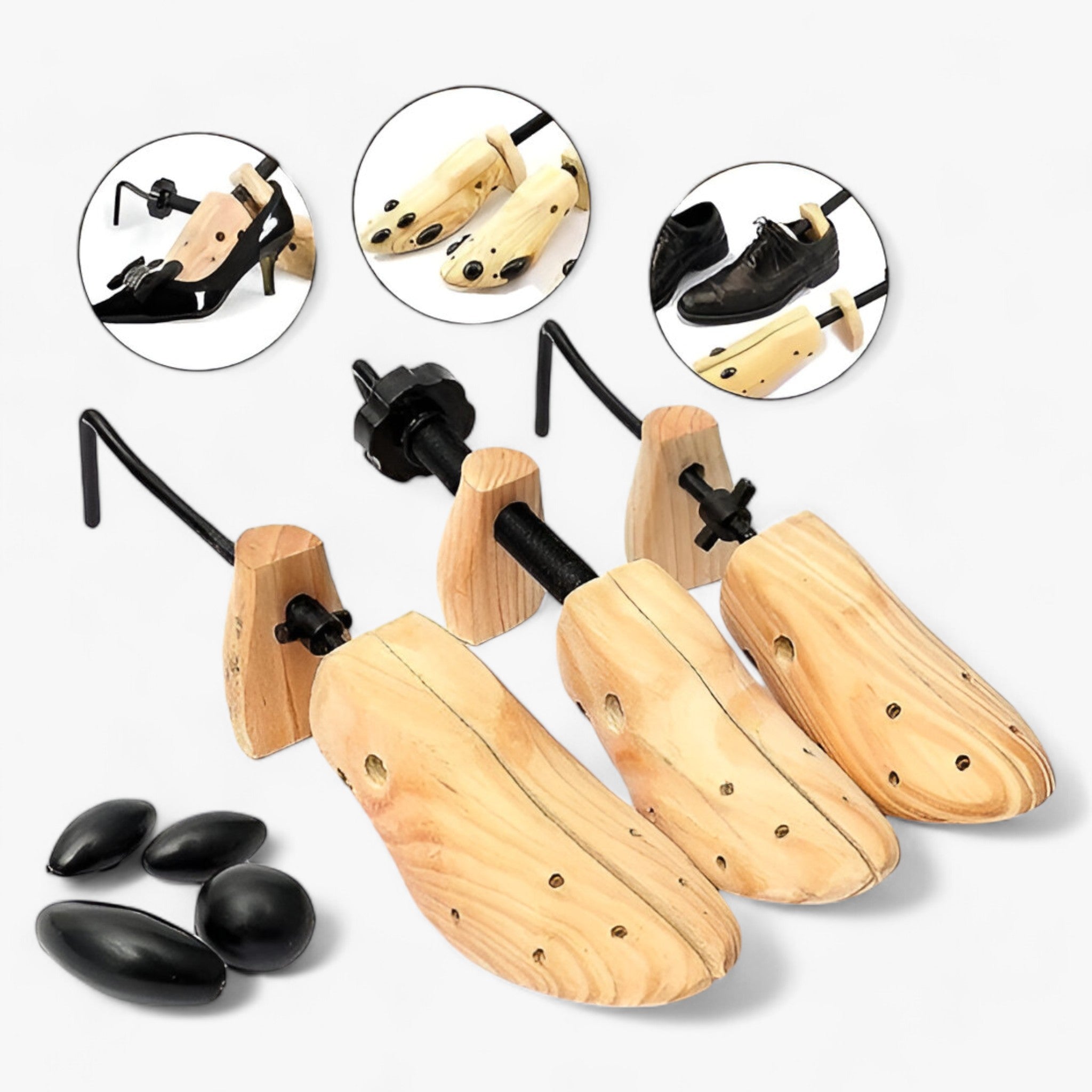 Skoforlænger - Justerbar skoforlænger - Juster dine sko komfortabelt - - Skoforlænger - Justerbar skoforlænger - Juster dine sko komfortabelt- €25 - {{ product_tags }