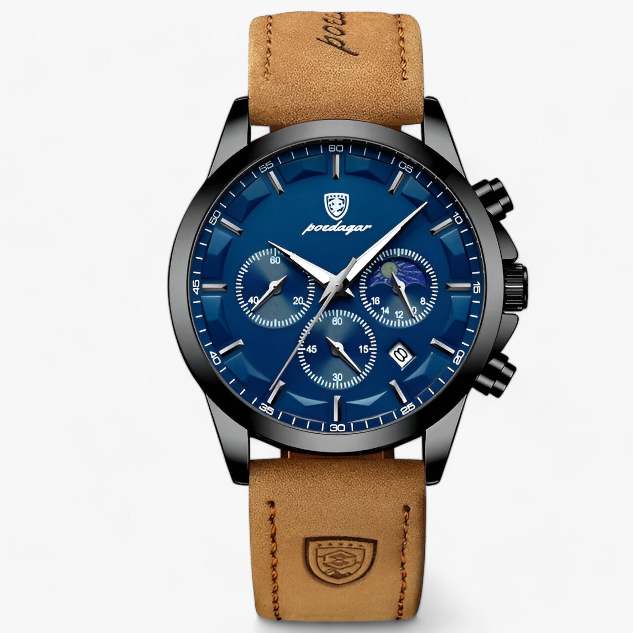 ALEXANDER | Herres luksusur - Stil og Præcision - Sort Blå L - watches - {{ product_tags }