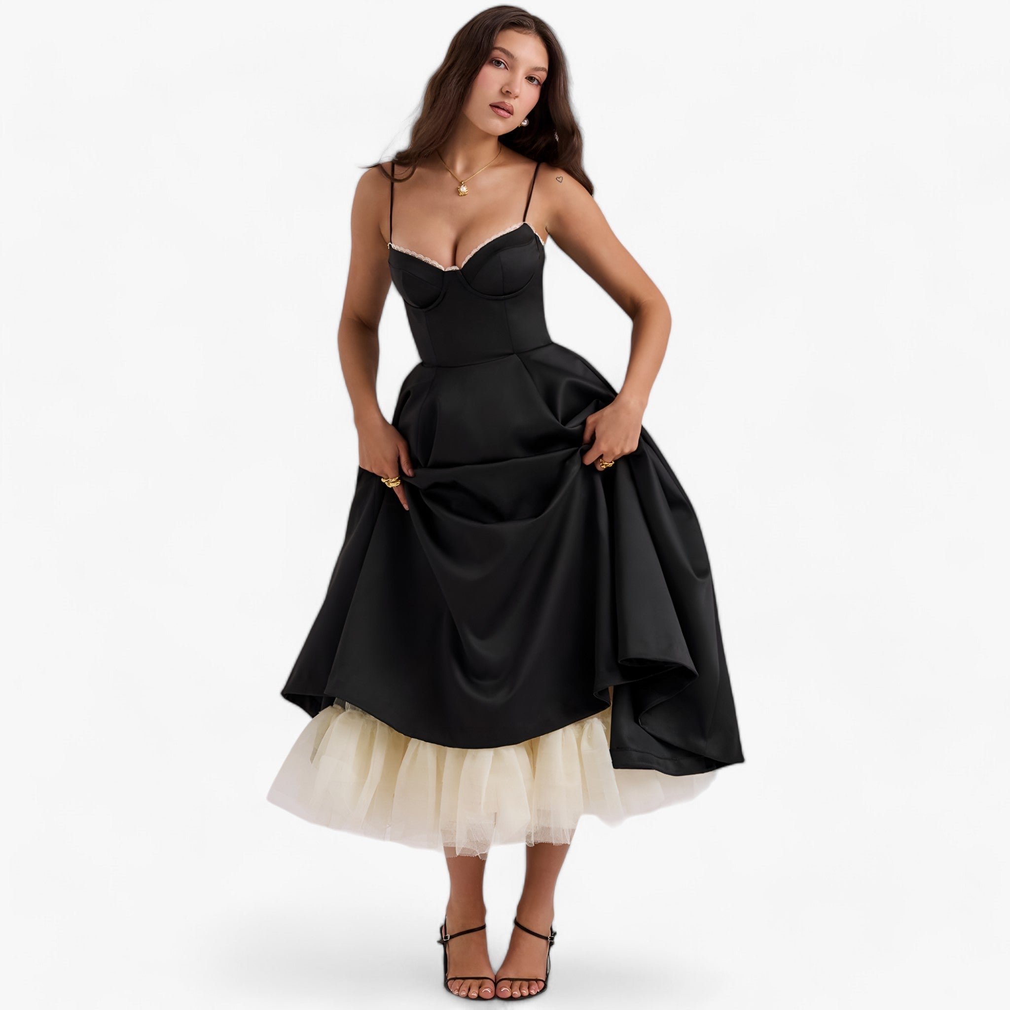 Audrey-kjole - elegance og komfort til enhver lejlighed - - women's fashion - {{ product_tags }
