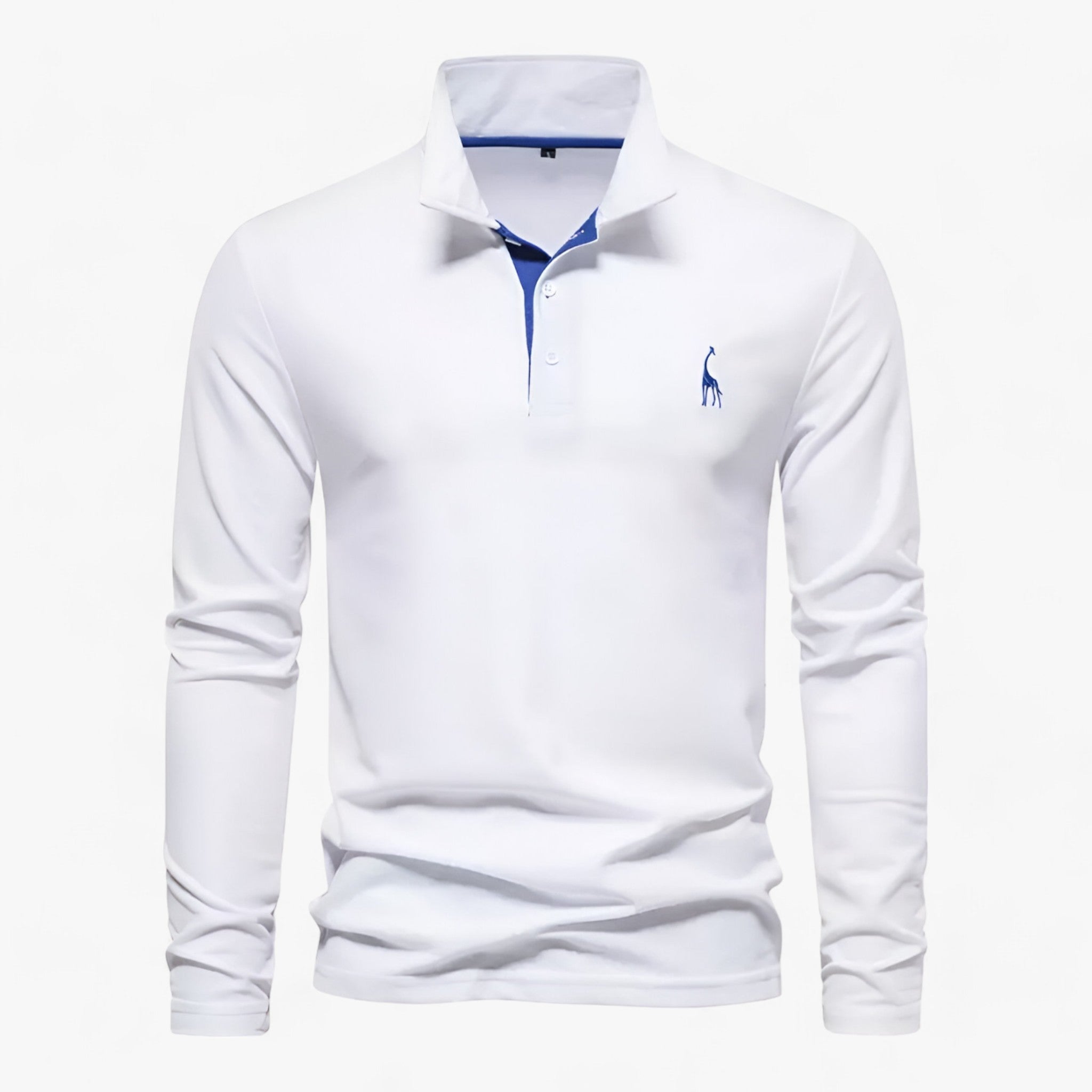 Ethan | Broderet Poloshirt - Perfekt til afslappede og formelle lejligheder - Rød - men's fashion - {{ product_tags }