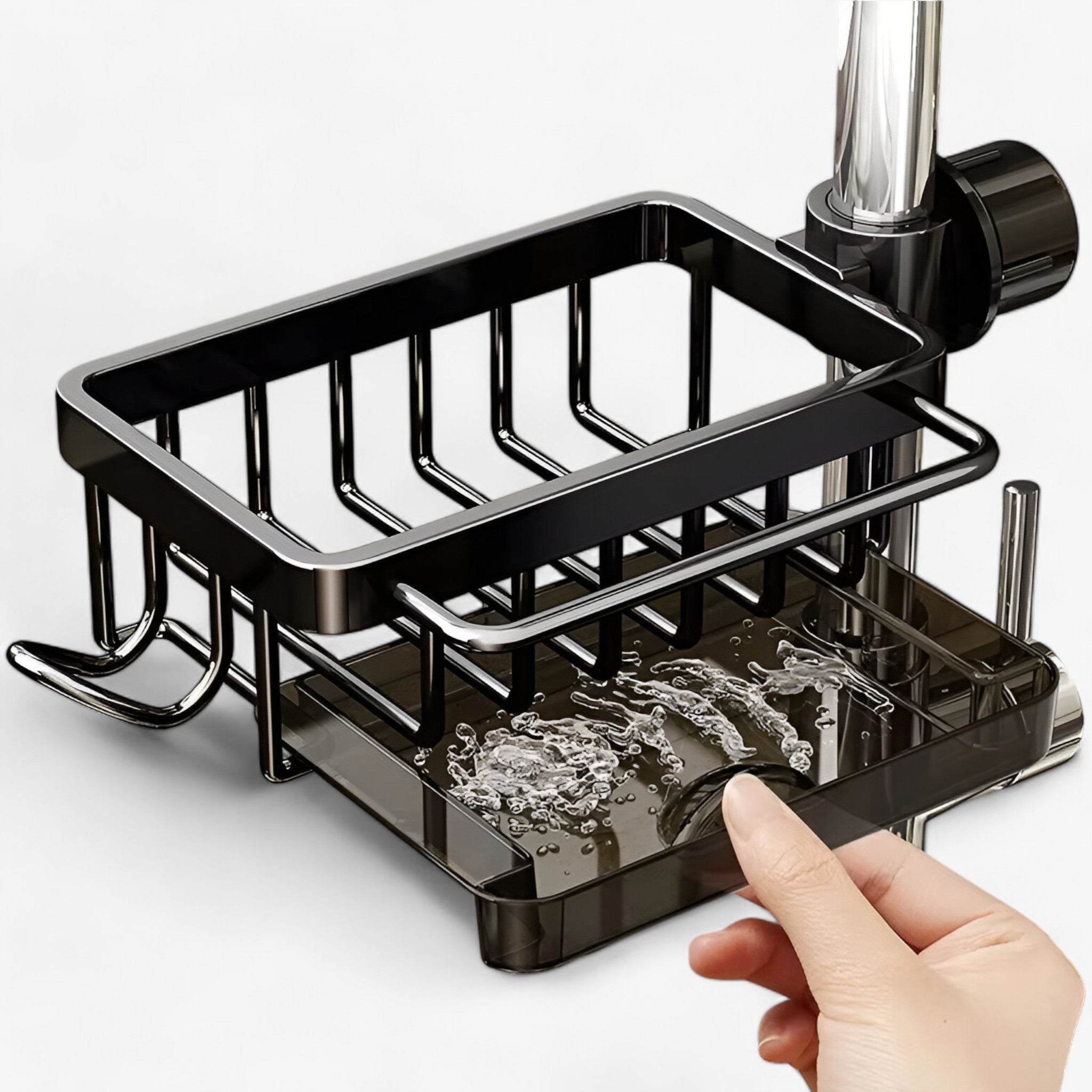 CLEANMATE - Rustfrit stål vasken afløb - Hold dit køkken organiseret - - house & garden - {{ product_tags }