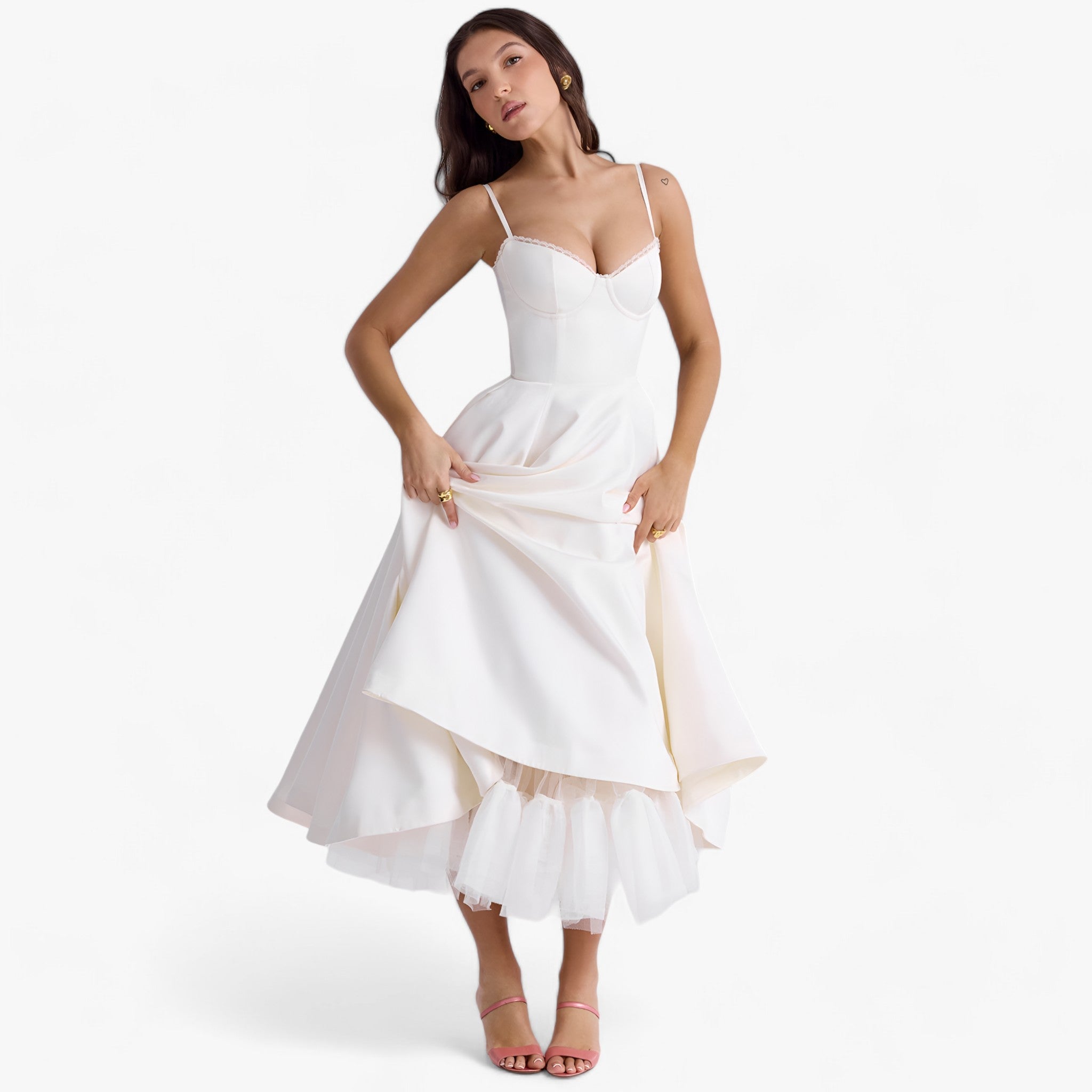 Audrey-kjole - elegance og komfort til enhver lejlighed - - women's fashion - {{ product_tags }