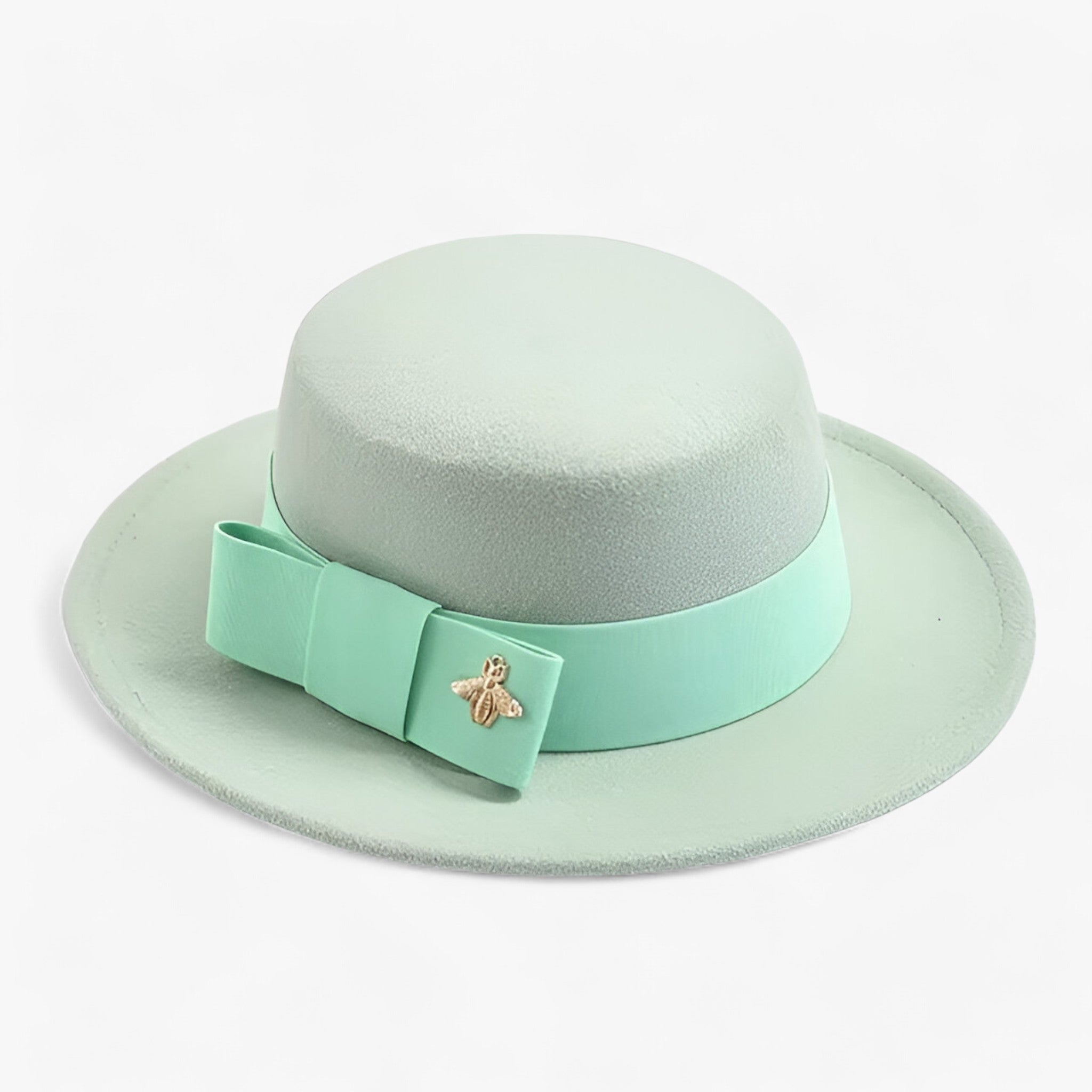 Ambra | Fedorahat til kvinder - elegant og moderigtig til formelle lejligheder - Mintgrøn - women's fashion - {{ product_tags }