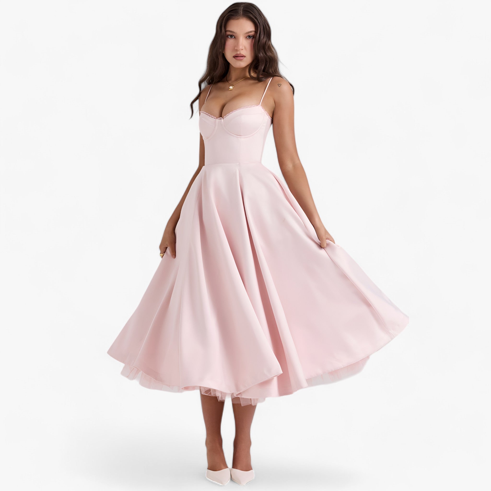 Audrey-kjole - elegance og komfort til enhver lejlighed - - women's fashion - {{ product_tags }