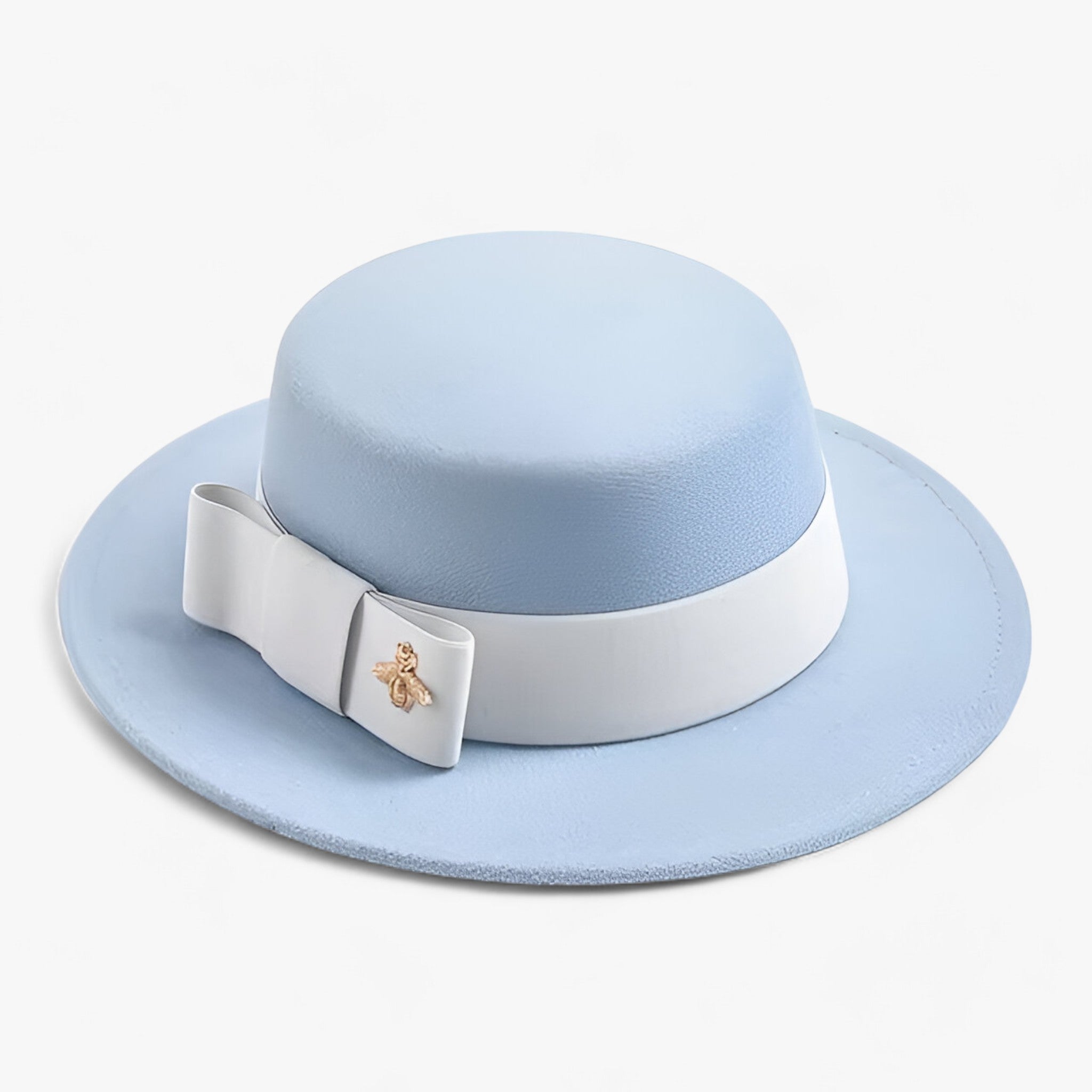 Ambra | Fedorahat til kvinder - elegant og moderigtig til formelle lejligheder - Himmelblå01 - women's fashion - {{ product_tags }