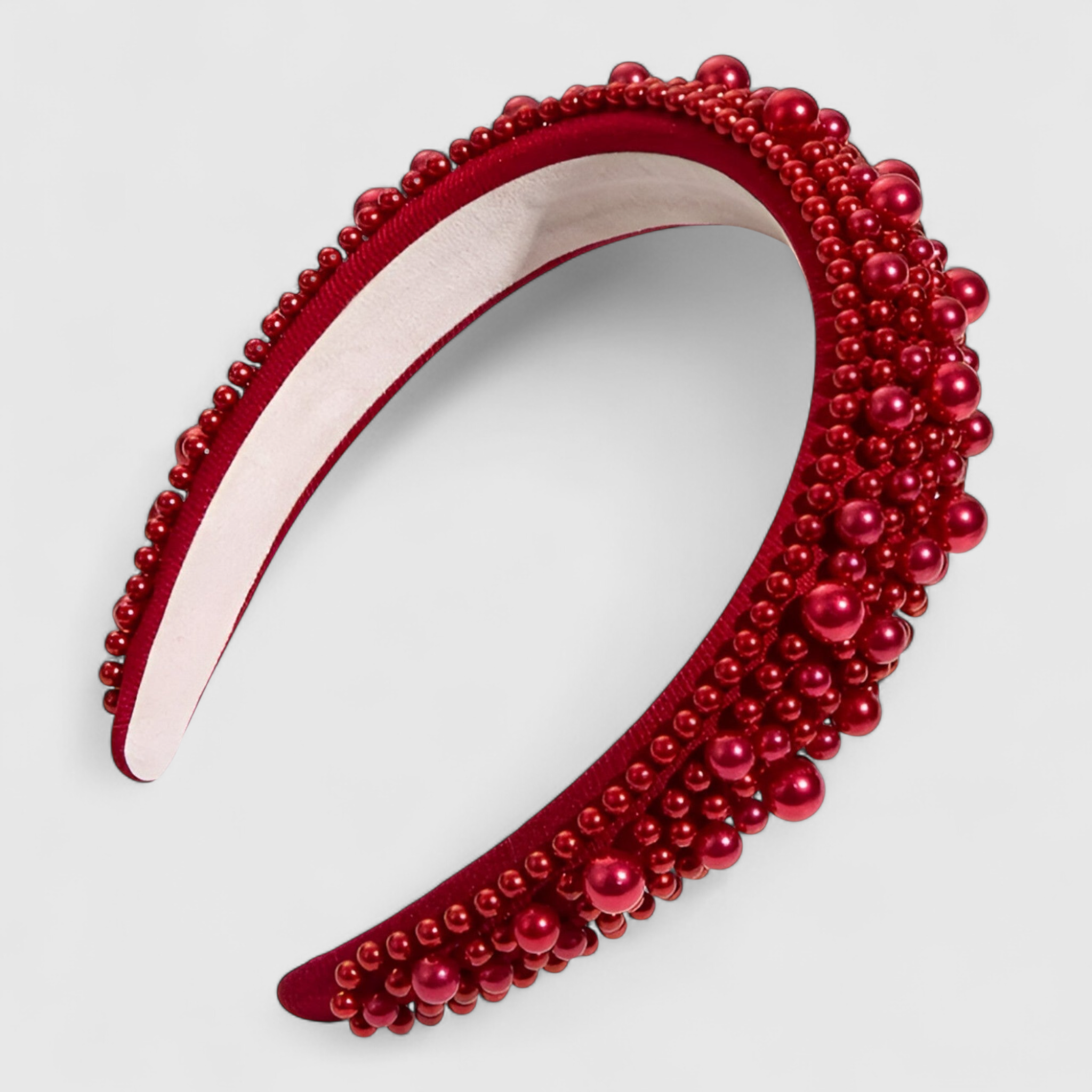 Elegantia | Hovedbånd - Smuk & Behagelig Elegance - Rød - women's fashion - {{ product_tags }