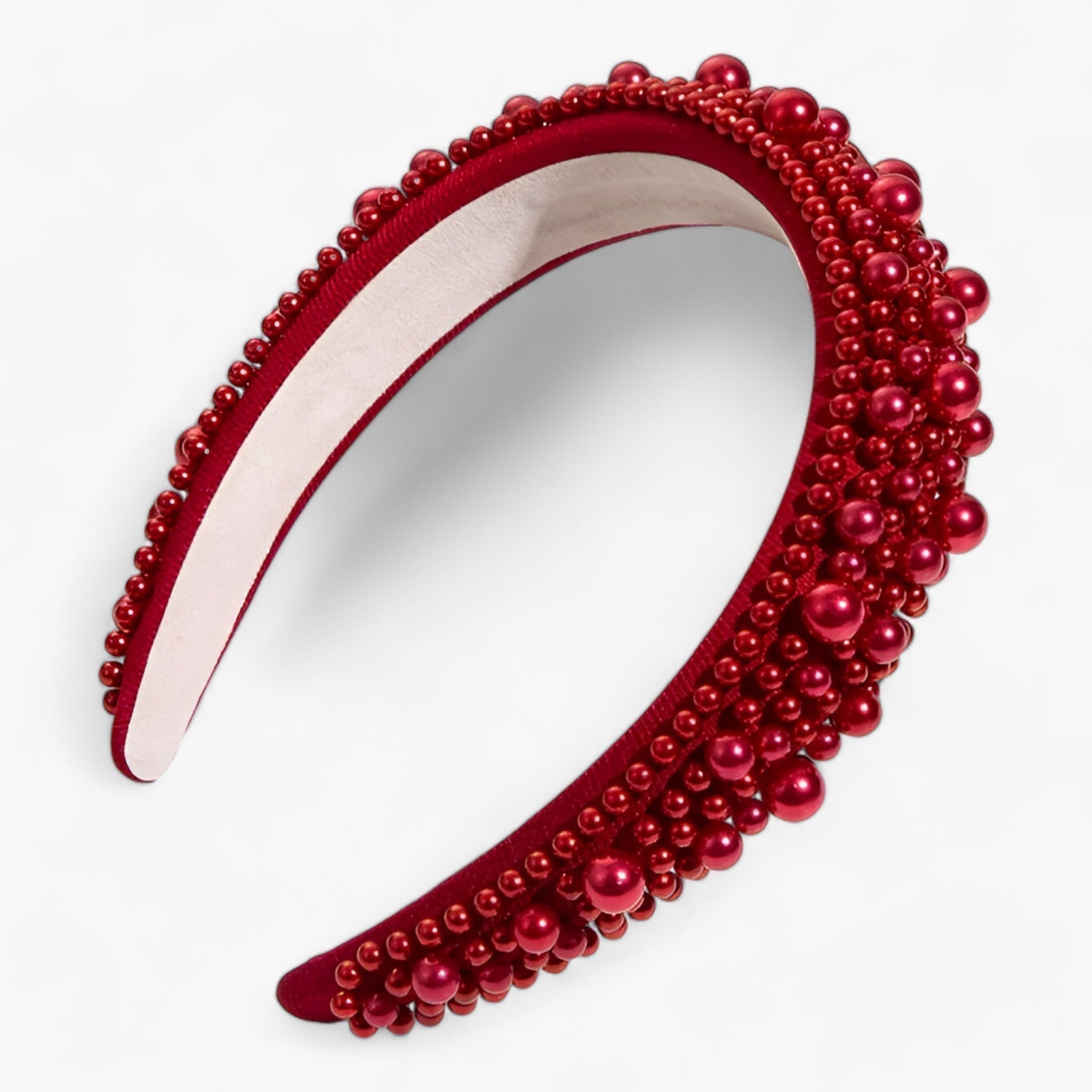 Elegantia | Hovedbånd - Smuk & Behagelig Elegance - Rød - Elegantia | Hovedbånd - Smuk & Behagelig Elegance- €25 - {{ product_tags }