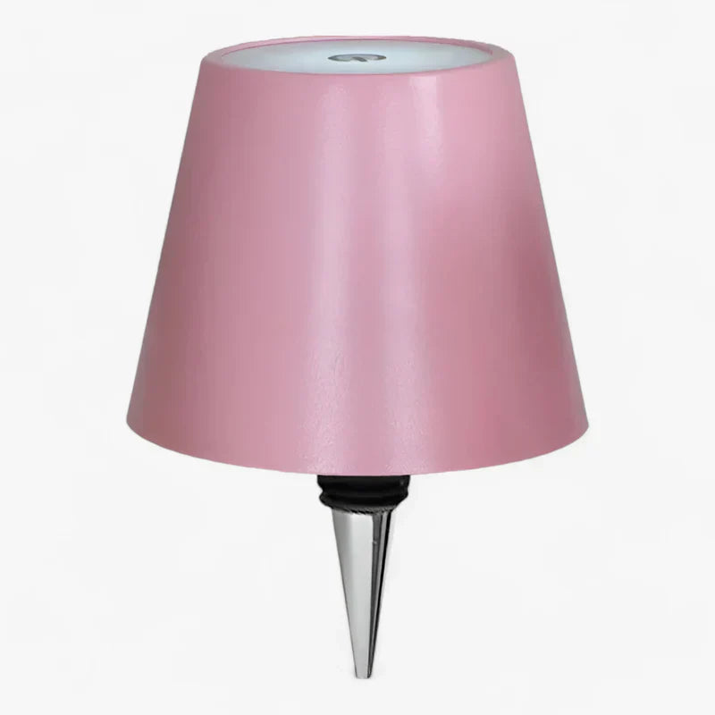 Vino | Trådløs LED-lampe i form af en vinflaske - Bærbar, genopladelig dekorativ belysning - Rosa A - other - {{ product_tags }