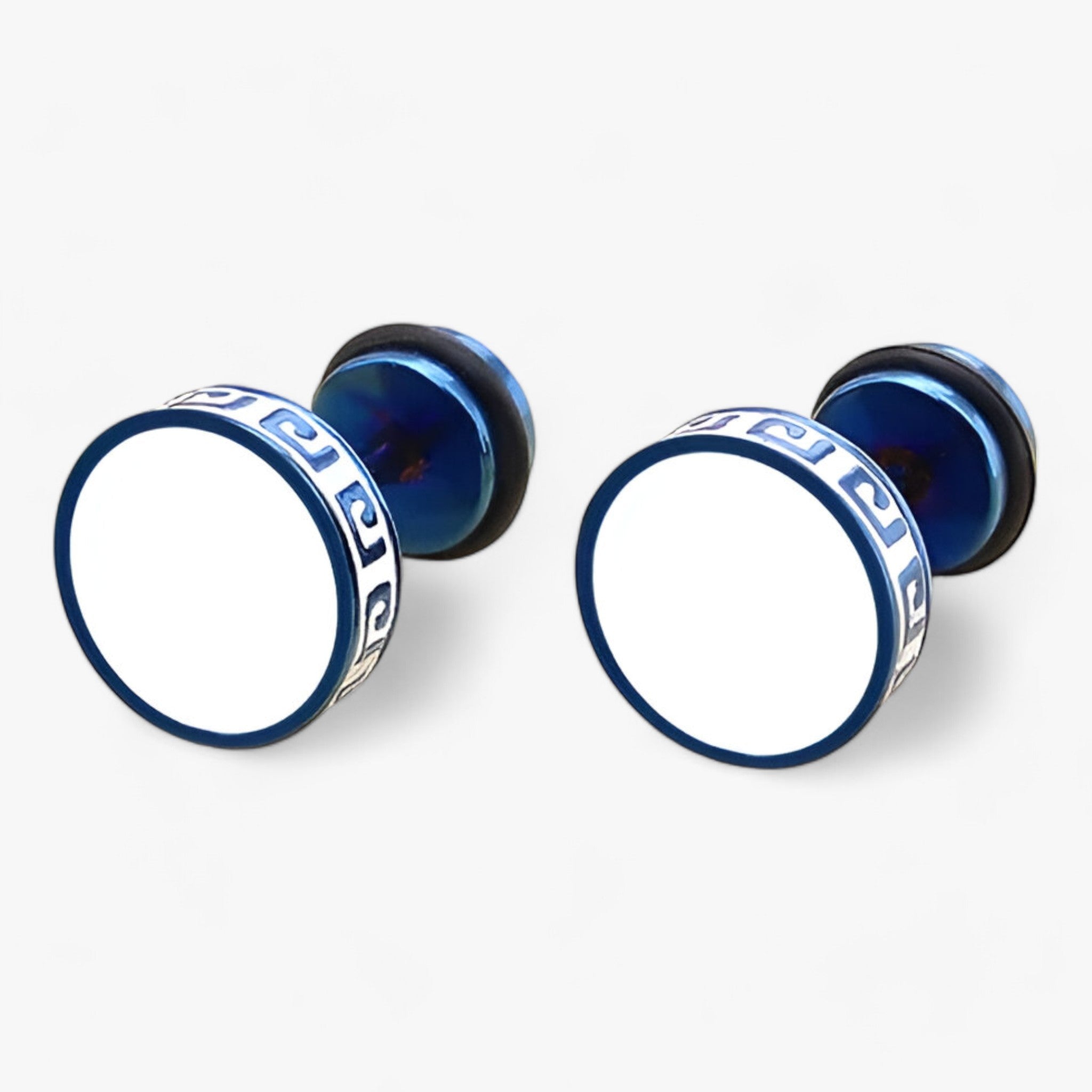 Ethan | Vintage titanium-øreringe: bæredygtige og elegante til mænd - SN-1 stykker - men's fashion - {{ product_tags }