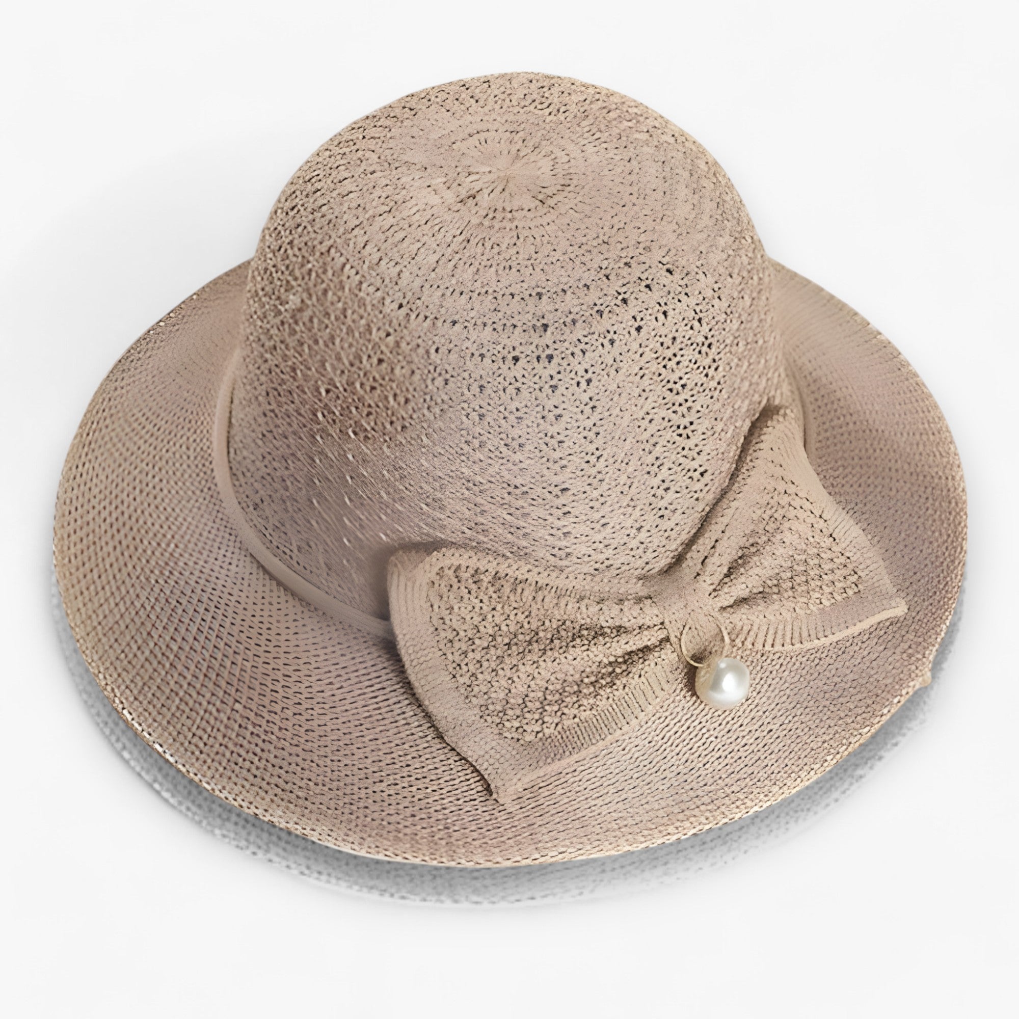 SOLARIS | Dame solhat - Åndbar solbeskyttelse - Kaffe Én størrelse - women's fashion - {{ product_tags }