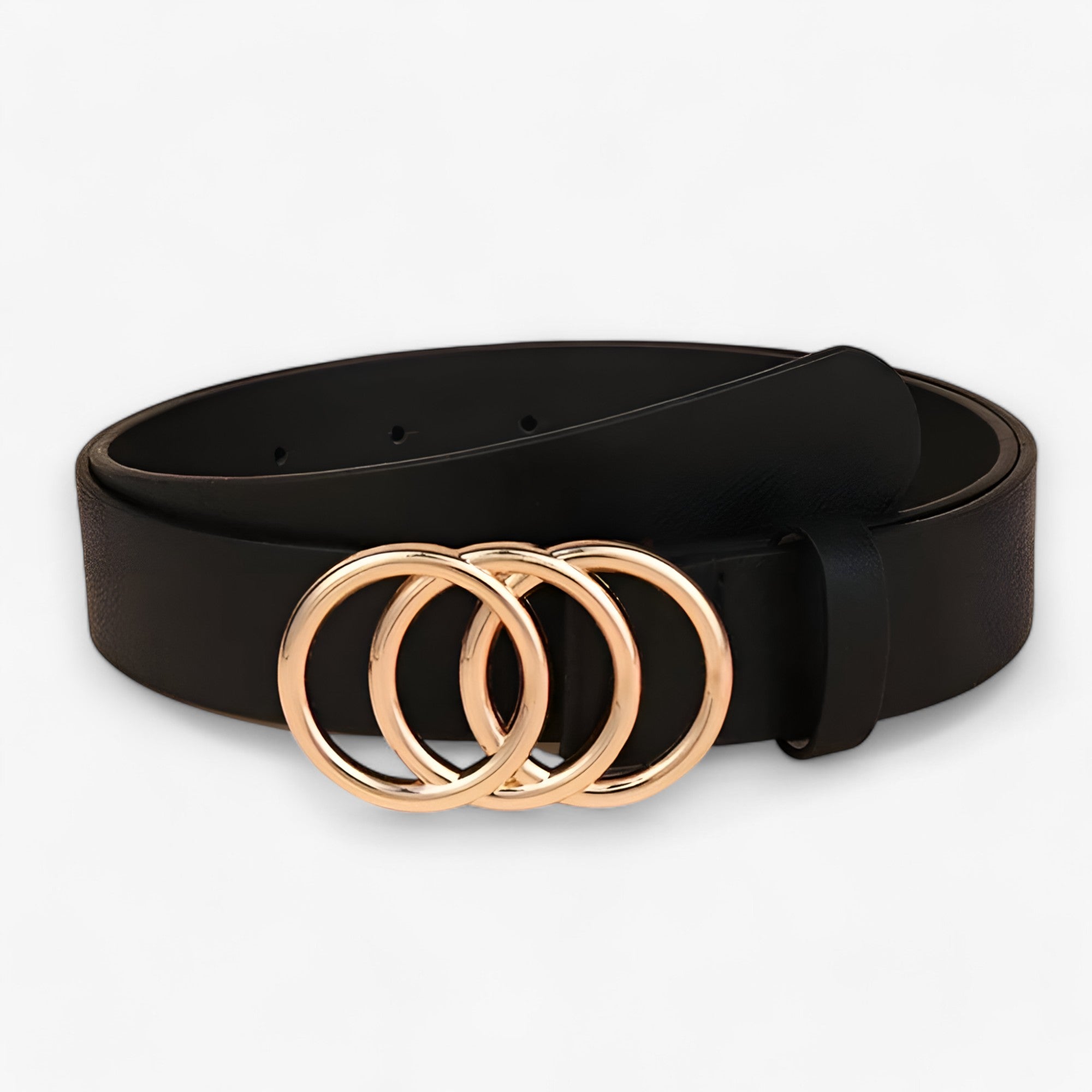 TRIO | Elegant dambælte - Perfekt til alle lejligheder - Sort 103 cm - women's fashion - {{ product_tags }