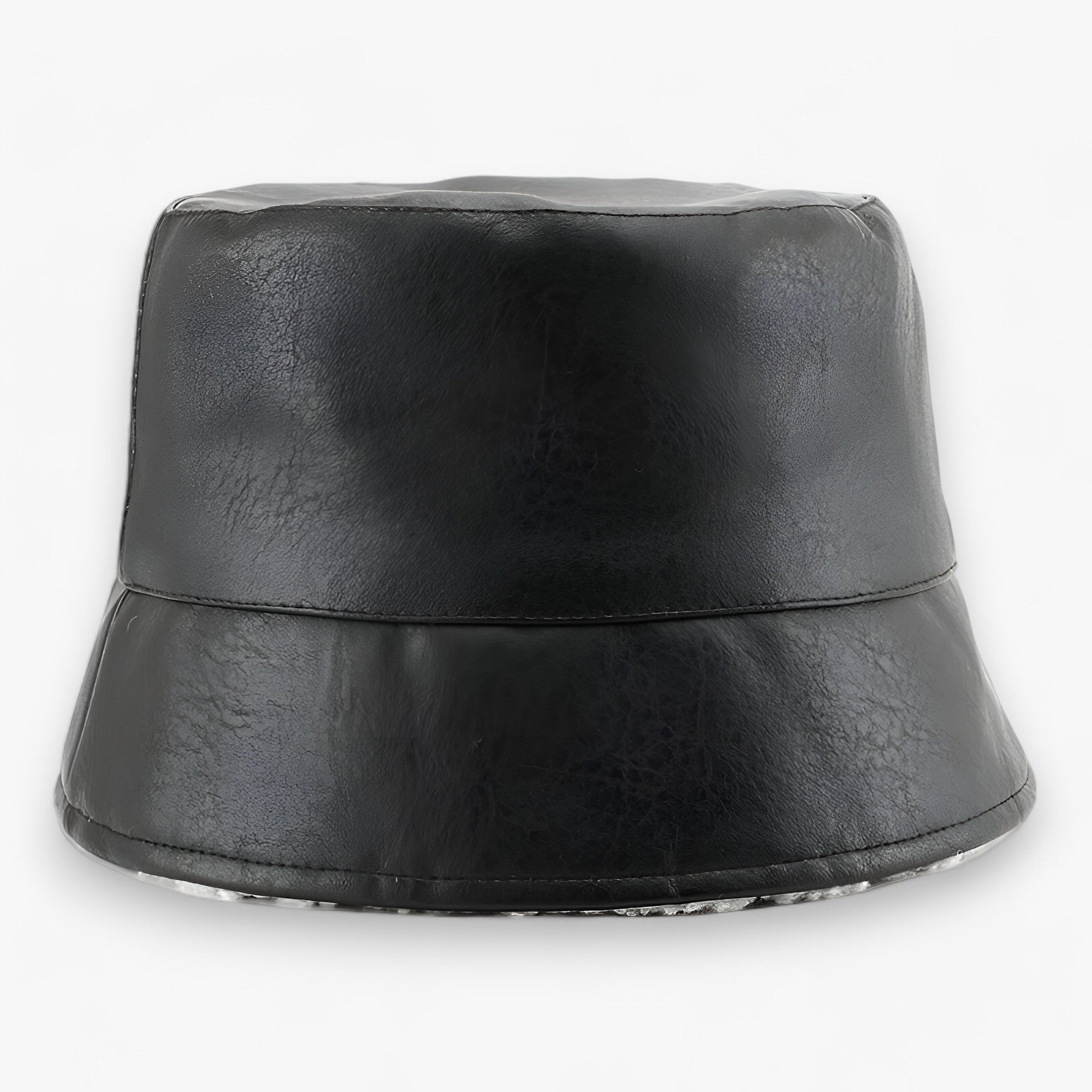 Serena | Sammenklappelig læderhat - Alsidig og stilfuld - - Serena | Sammenklappelig læderhat - Alsidig og stilfuld- €25 - {{ product_tags }