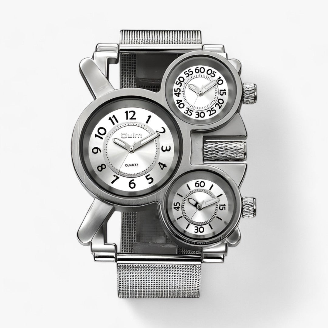 Titanus | Flerzoner ur - Præcision & Stil - HVID - watches - {{ product_tags }