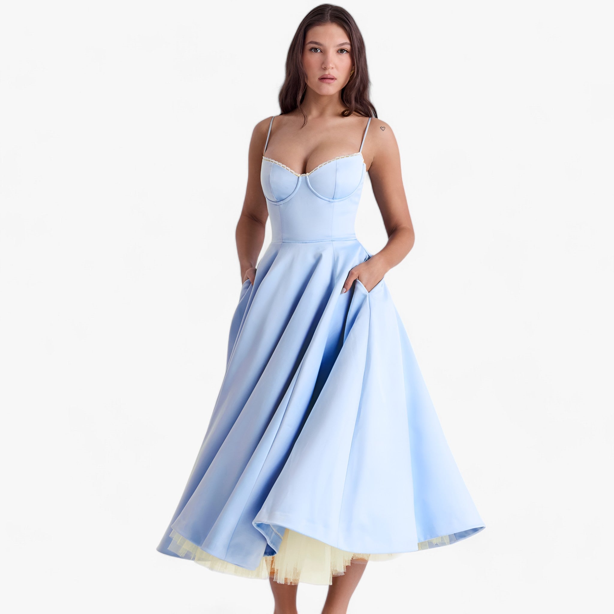 Audrey-kjole - elegance og komfort til enhver lejlighed - - women's fashion - {{ product_tags }