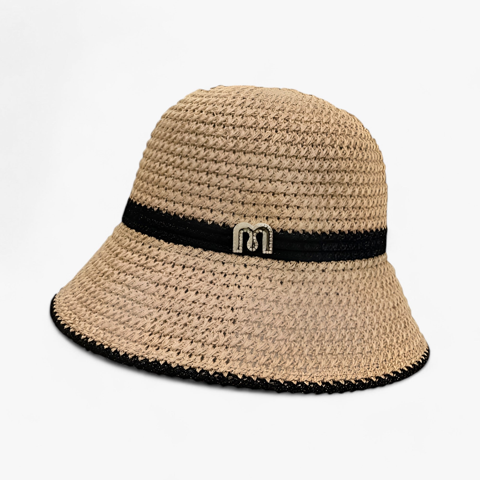 Isabella | Dame Sommerhat - Bred Skærm til Solbeskyttelse - Khaki - women's fashion - {{ product_tags }