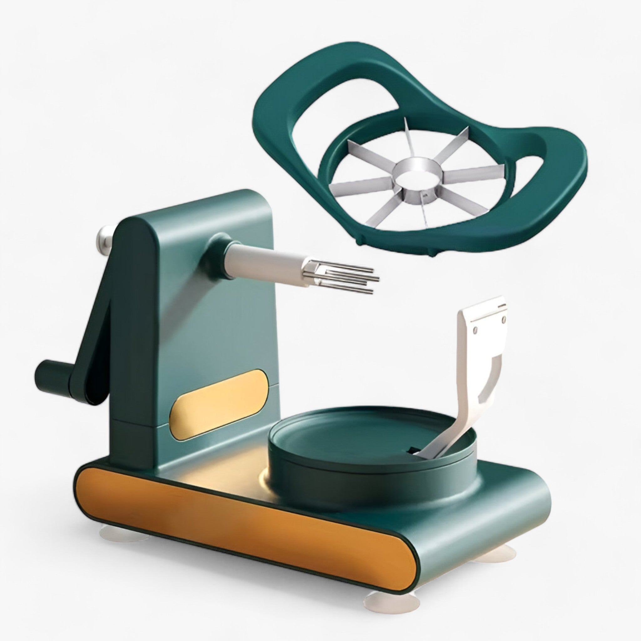 HANDY - Frugtskrællemaskine - Hurtig og Nem Skalning - Mørk grøn B - house & garden - {{ product_tags }