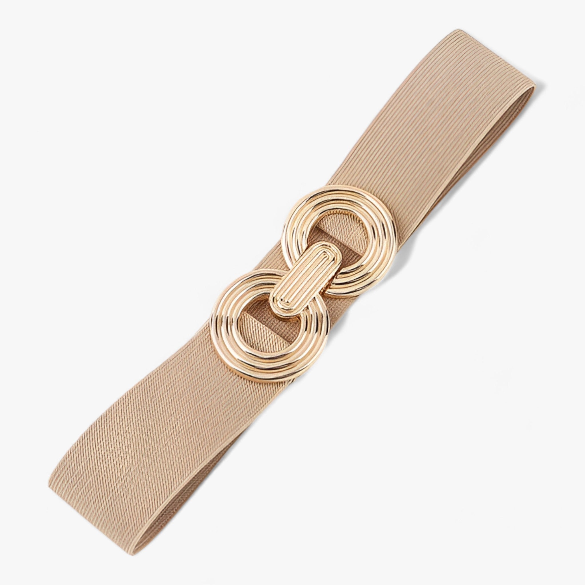 CHIC | Elastisk bånd - Perfekt til fester og hverdag - Khaki - women's fashion - {{ product_tags }