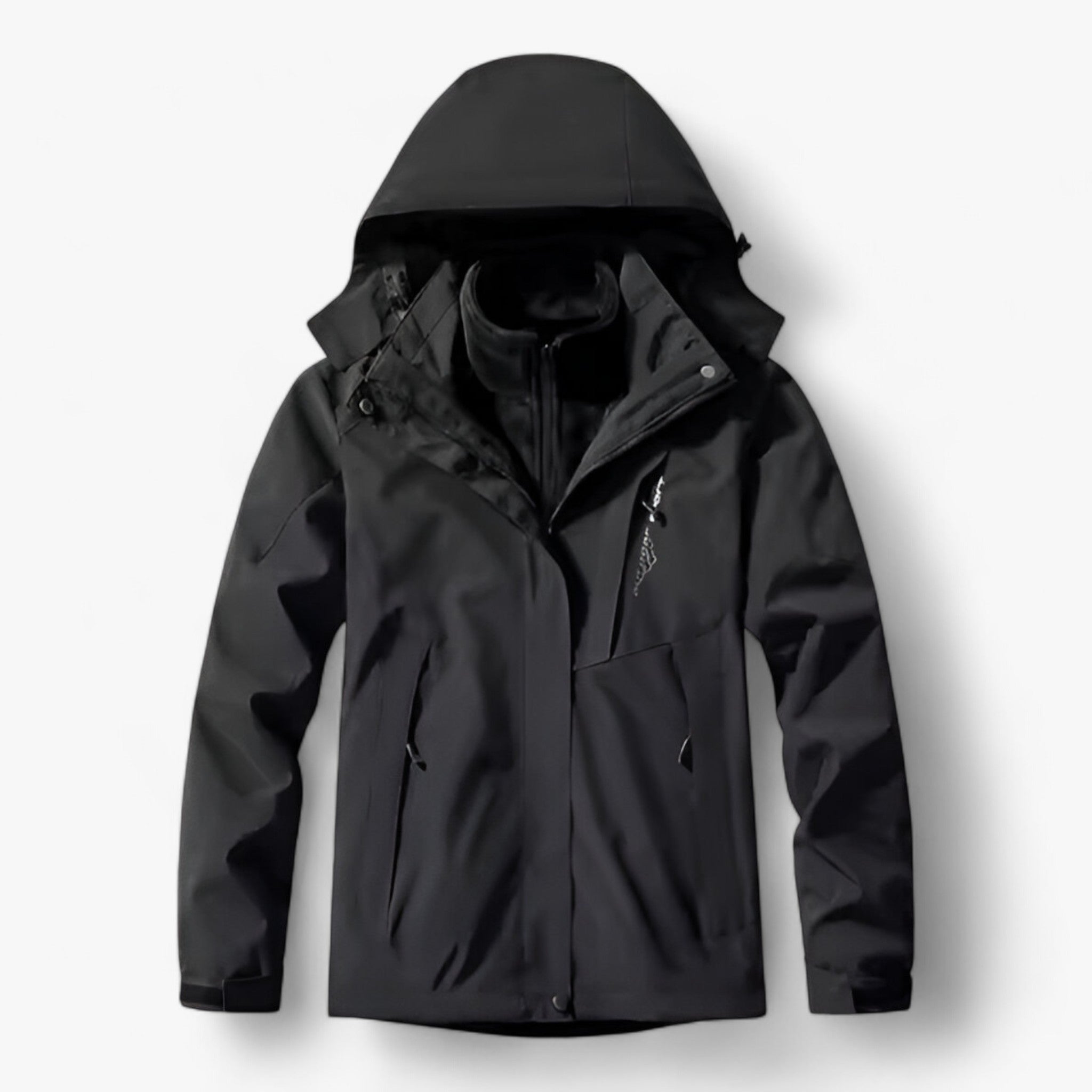 Avery | Udendørs Sæt 3-i-1 - Vintervarmt Vandtæt - Zwarte Vrouwen - Jackets - {{ product_tags }