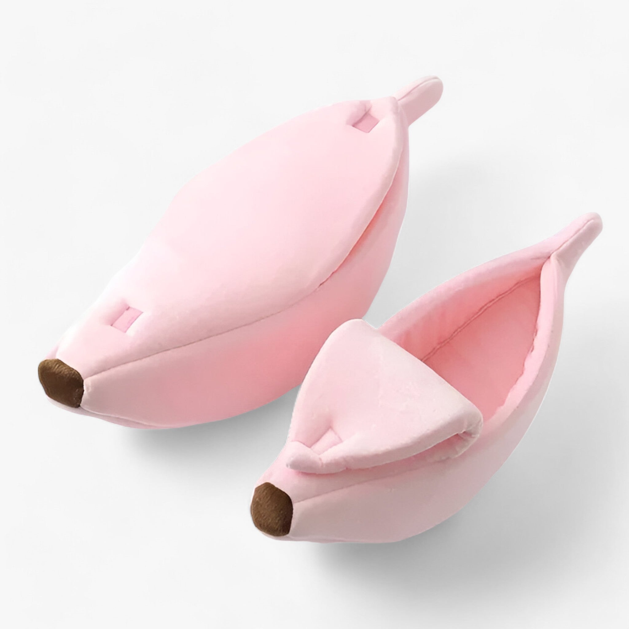 Luna | Bananformet kattekurv - Behagelig og sjov for katte - Rosa 1 St - other - {{ product_tags }