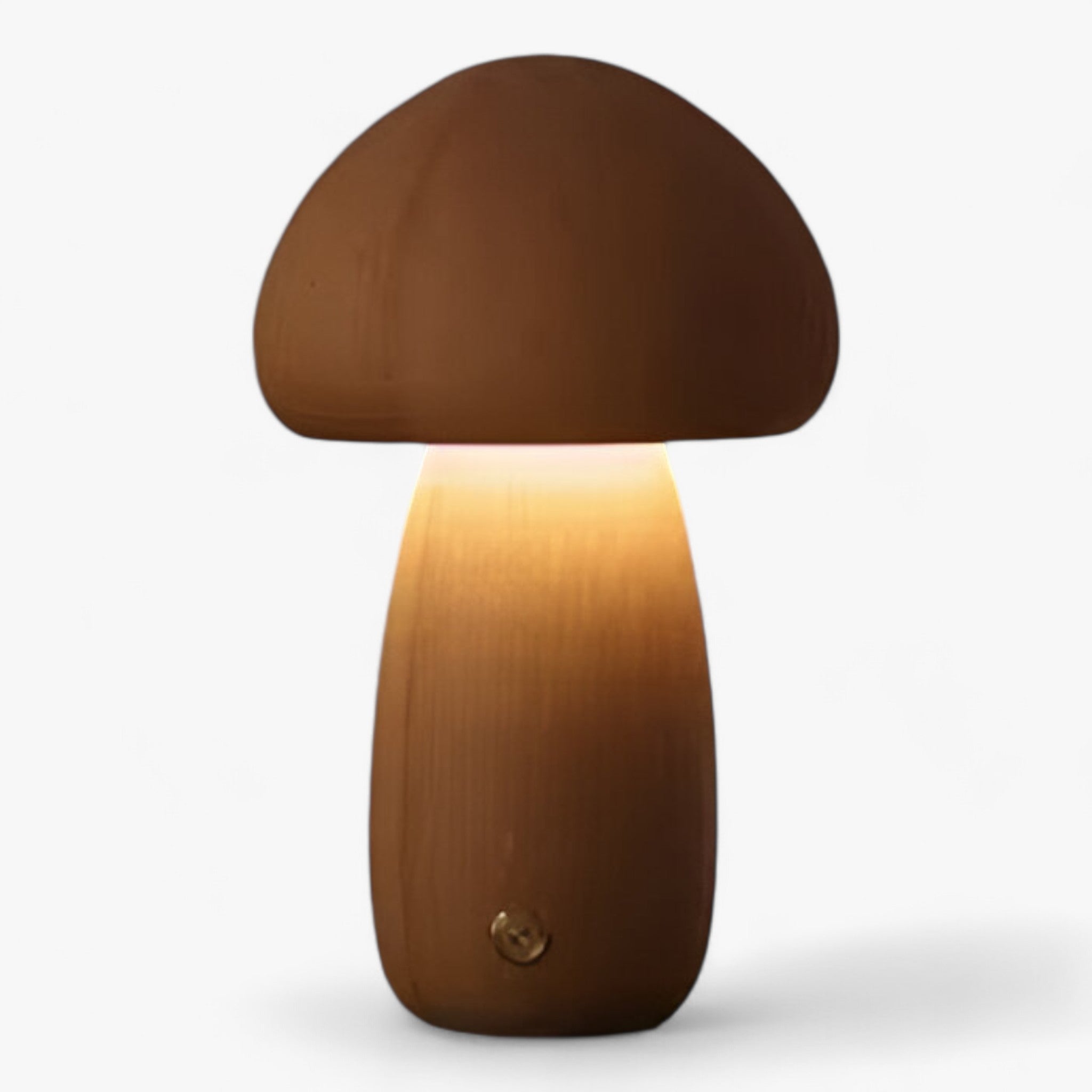 Mush | LED Natlampe INS - Trælampa med touchknap til børneværelse - C Valnød - baby - {{ product_tags }
