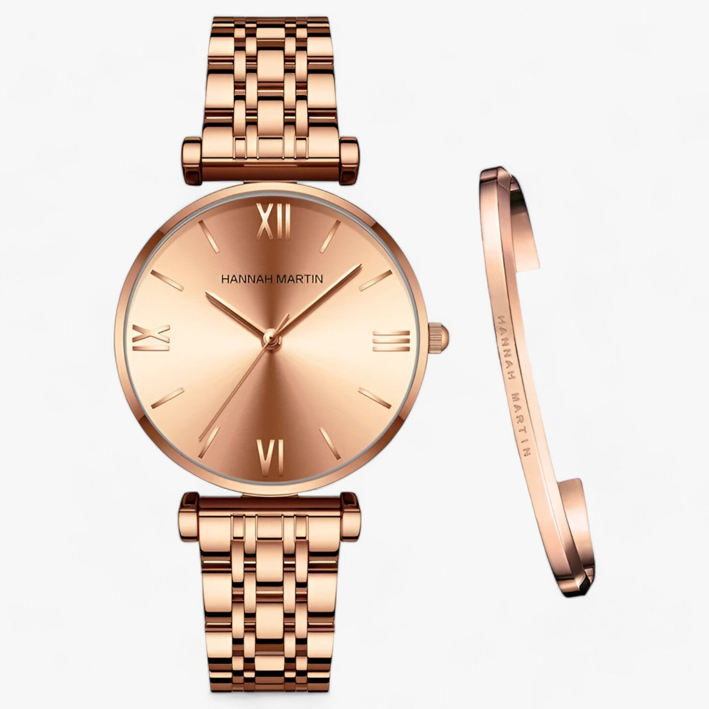EMILE | Damur i rustfrit stål - Elegant stil og pålidelighed - Roséguld - watches - {{ product_tags }