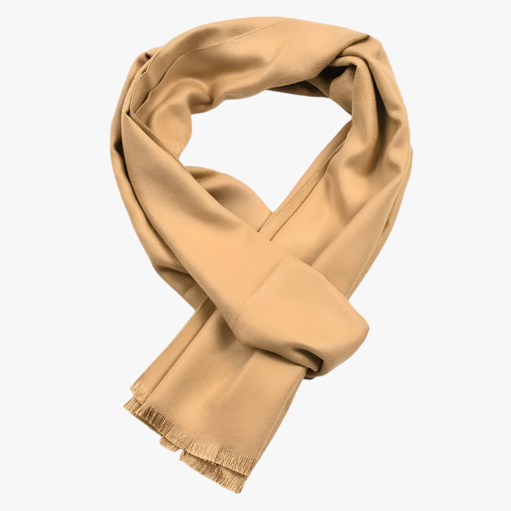 Oline | Luksuriøs kasjmir tørklæde - Luksus vintervarme - Kaki - women's fashion - {{ product_tags }
