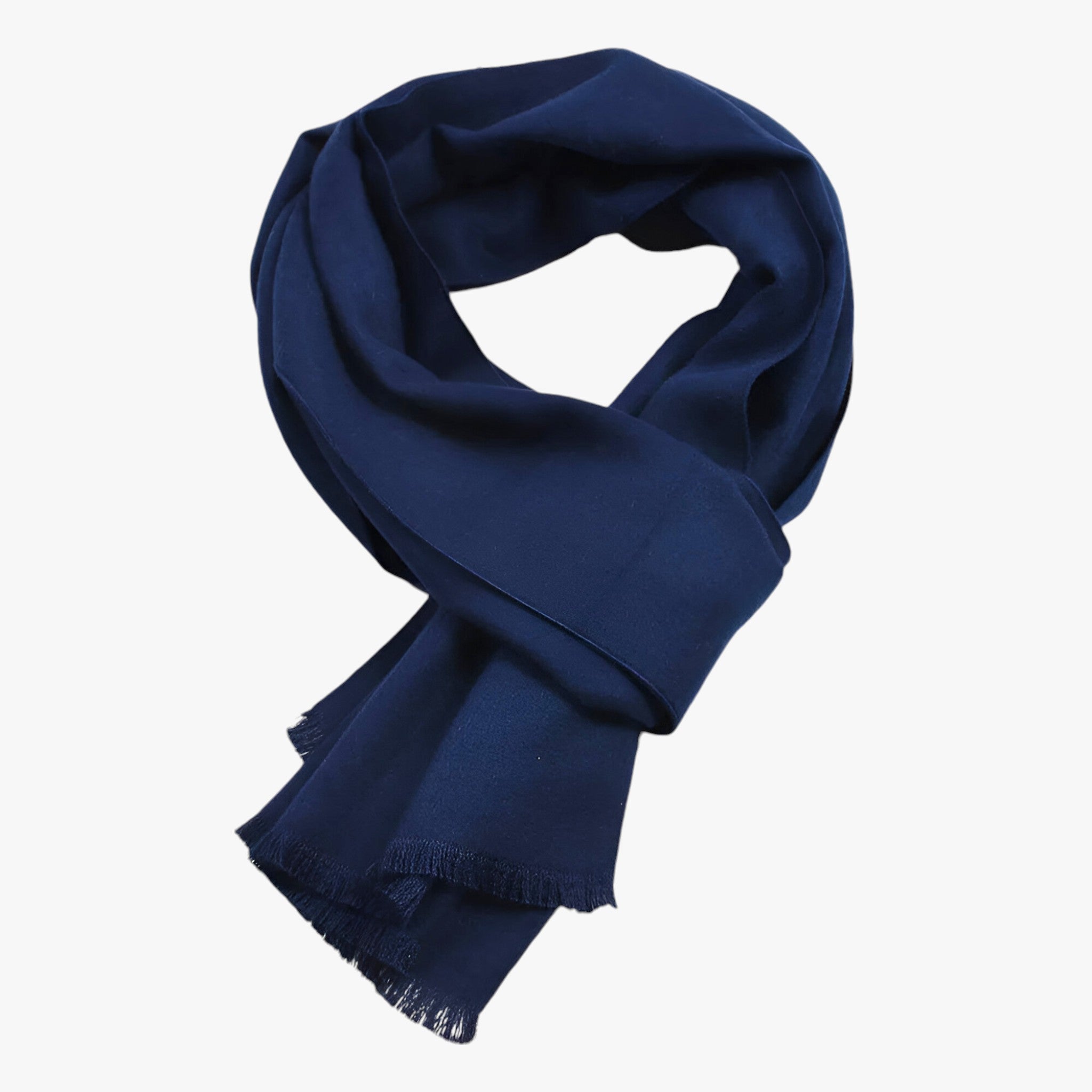Oline | Luksuriøs kasjmir tørklæde - Luksus vintervarme - Mørkeblå - women's fashion - {{ product_tags }