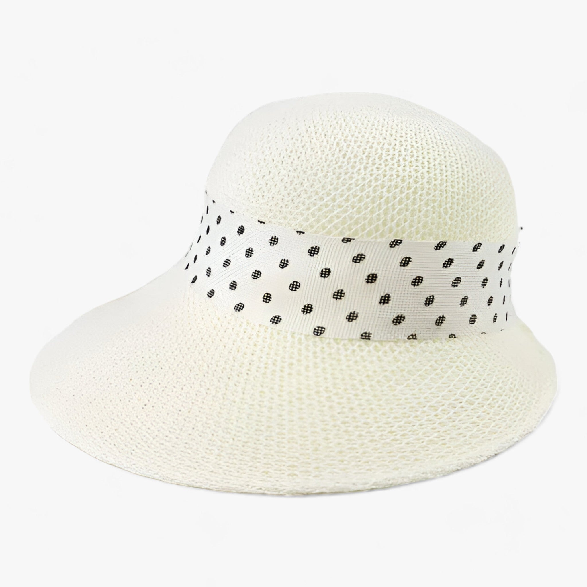BELLE | Solhat med bred skygge - Elegant UV-beskyttelse - Hvid - BELLE | Solhat med bred skygge - Elegant UV-beskyttelse- €25 - {{ product_tags }