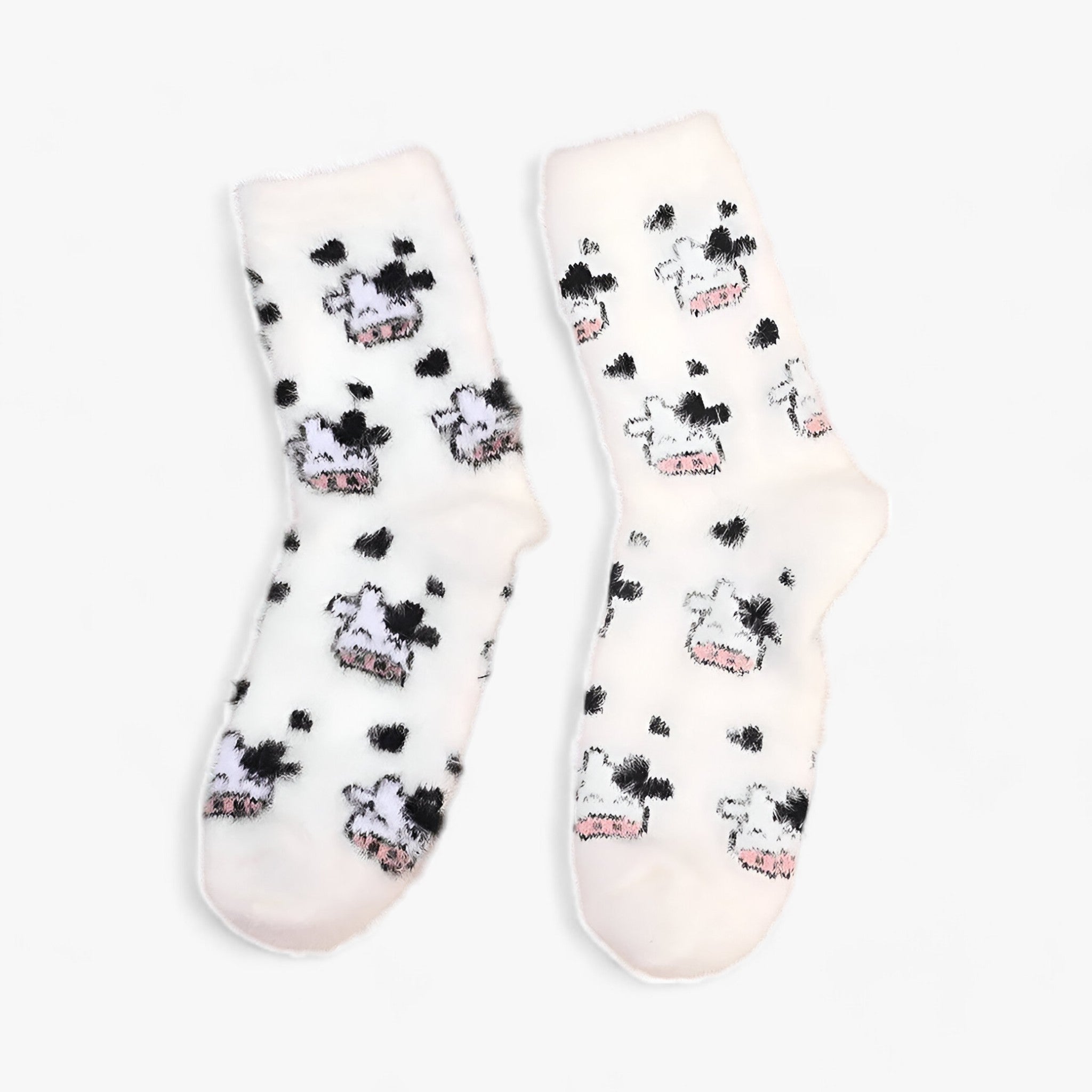 Lani | Plysch-V Ko-sokker - Behagelige og Varme - 1 Par + 2 Par GRATIS Køer - winter - {{ product_tags }