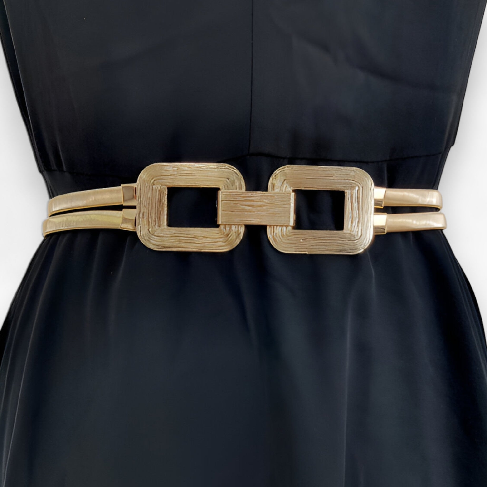 GLAMOUR | Guldkedjebælte til damer - Strækbar pasform for komfort - - women's fashion - {{ product_tags }