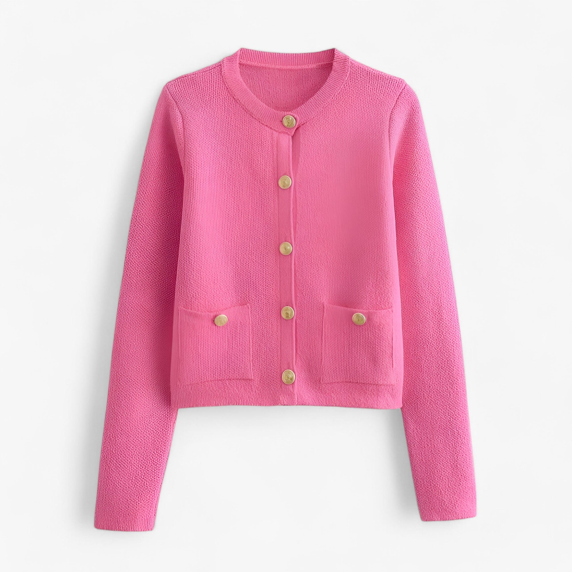 TRAFTOP | Strikket vest - Helt uden anstrengelse mode og varme - Rosa - women's fashion - {{ product_tags }