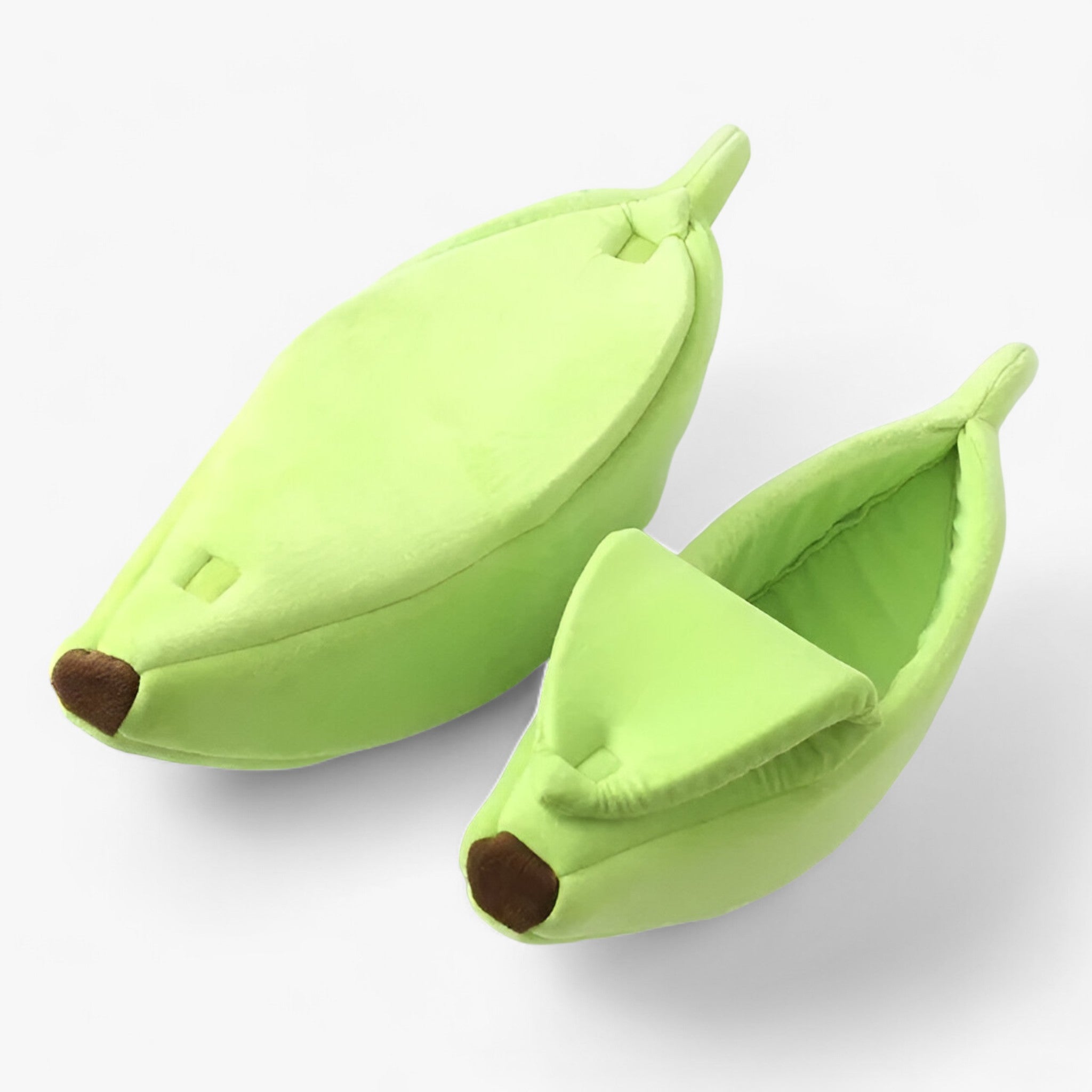 Luna | Bananformet kattekurv - Behagelig og sjov for katte - Grøn 1 St - other - {{ product_tags }