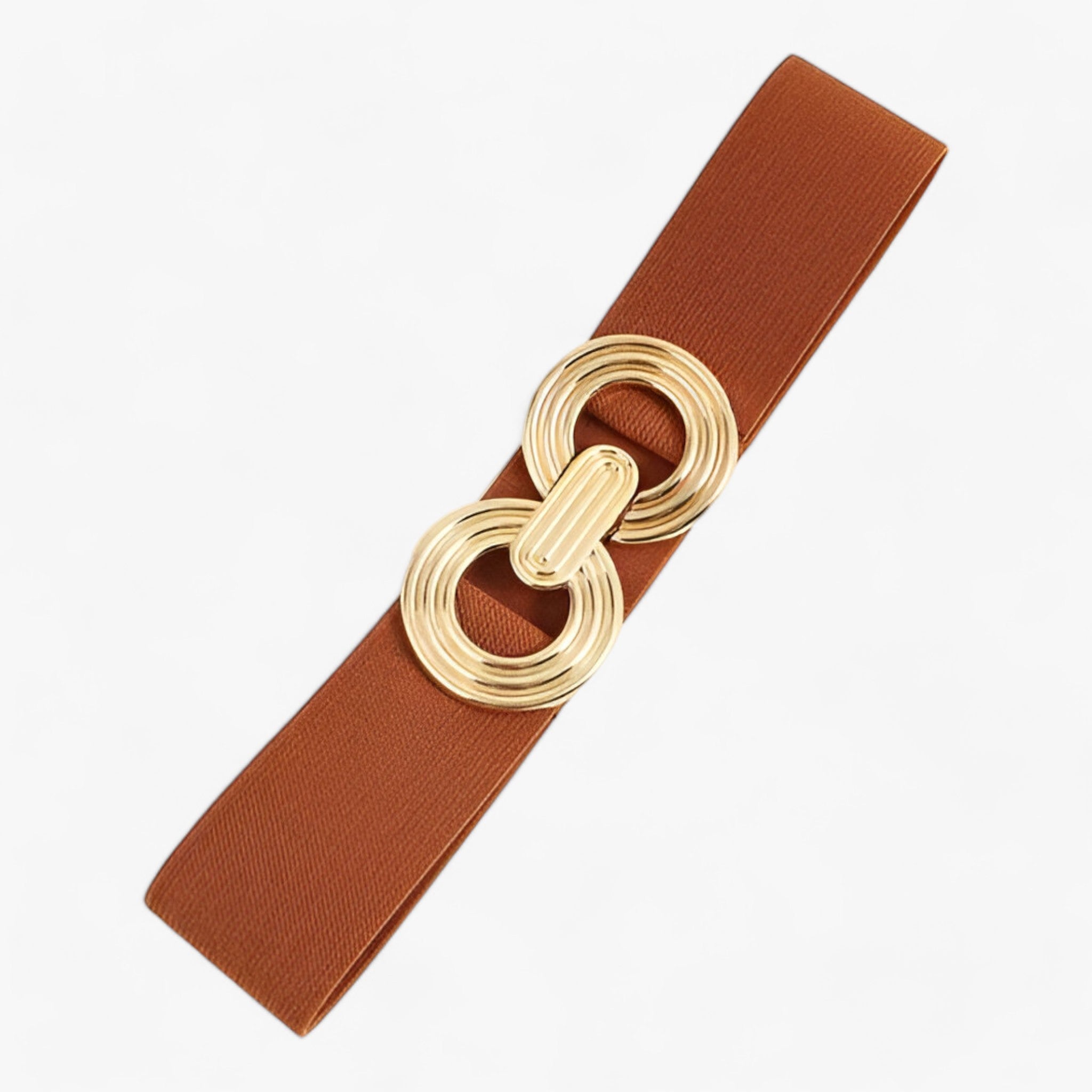 CHIC | Elastisk bånd - Perfekt til fester og hverdag - Kaffe - women's fashion - {{ product_tags }