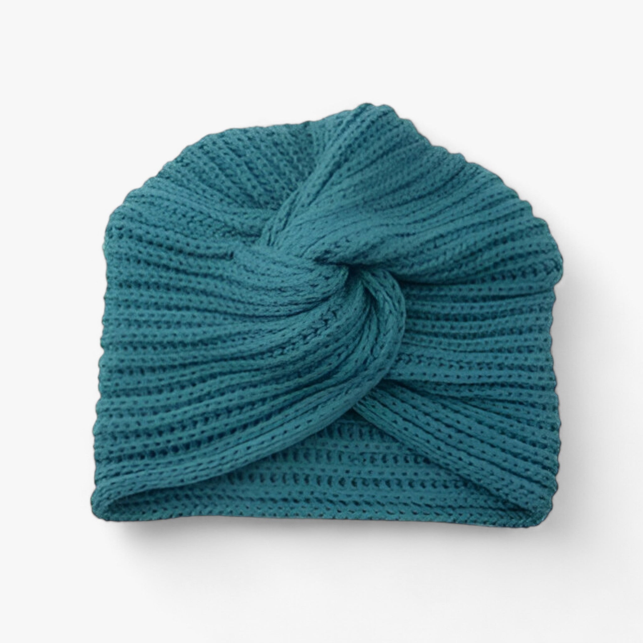 Sara | Strikket turban til kvinder - Elegant komfort i kashmir - Marineblå - women's fashion - {{ product_tags }
