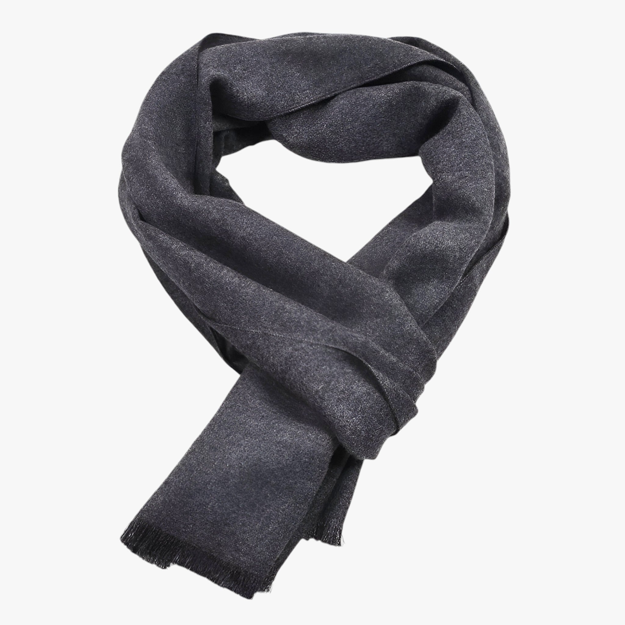 Oline | Luksuriøs kasjmir tørklæde - Luksus vintervarme - Mørkegrå - women's fashion - {{ product_tags }