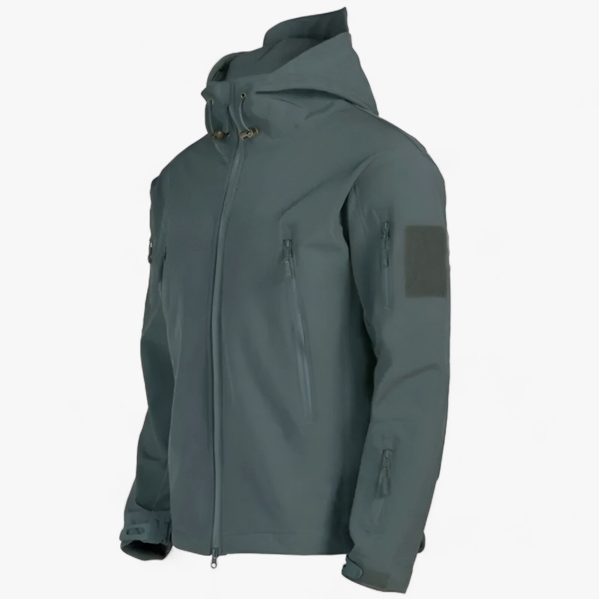 Caleb | Vandtæt jakke til herrer til camping - Ultimativt beskyttelse udendørs - Grå - men's fashion - {{ product_tags }