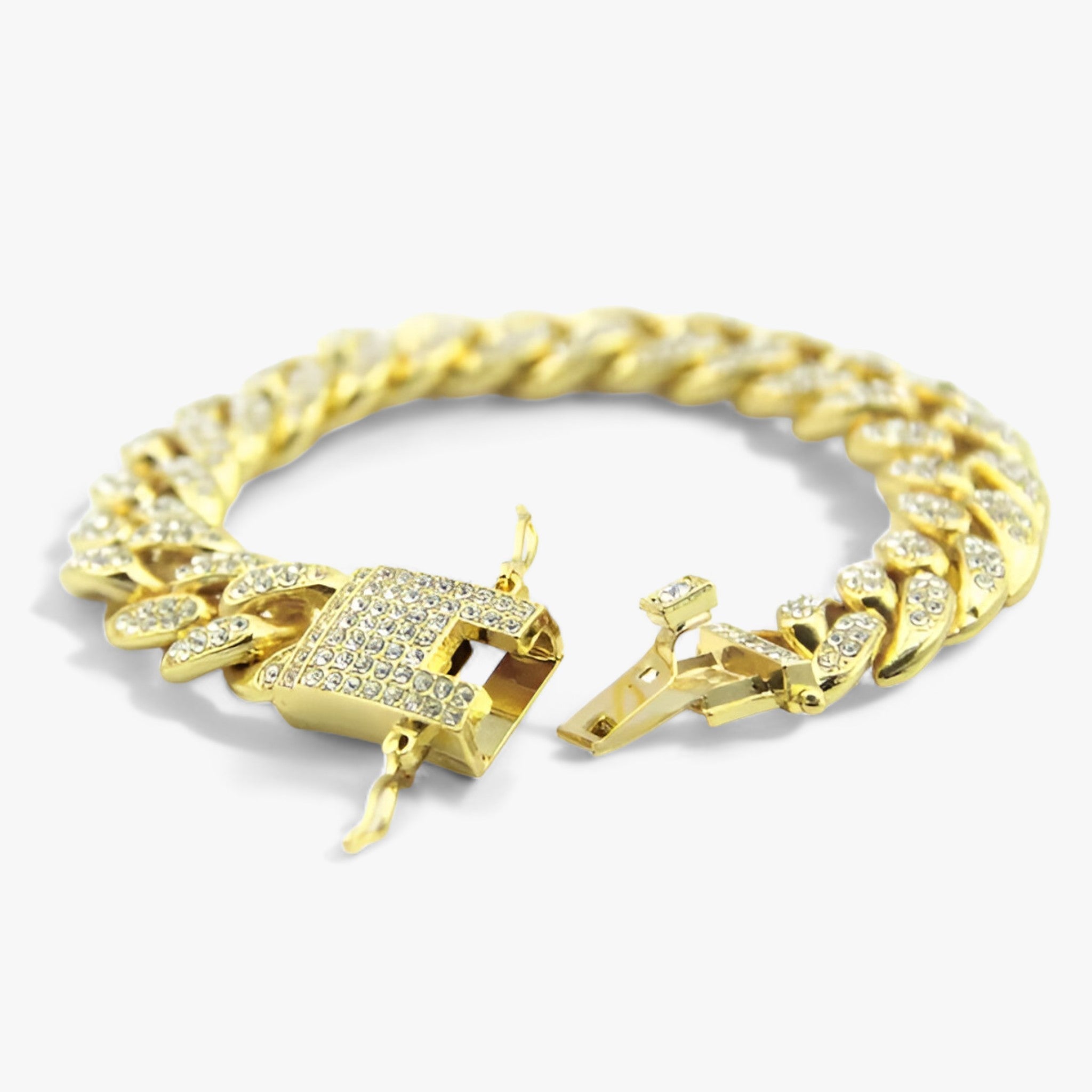 LUXE - Kubansk kædemand - Giver fritidstøj et ekstravagant touch - Guld - LUXE - Kubansk kædemand - Giver fritidstøj et ekstravagant touch- €25 - {{ product_tags }