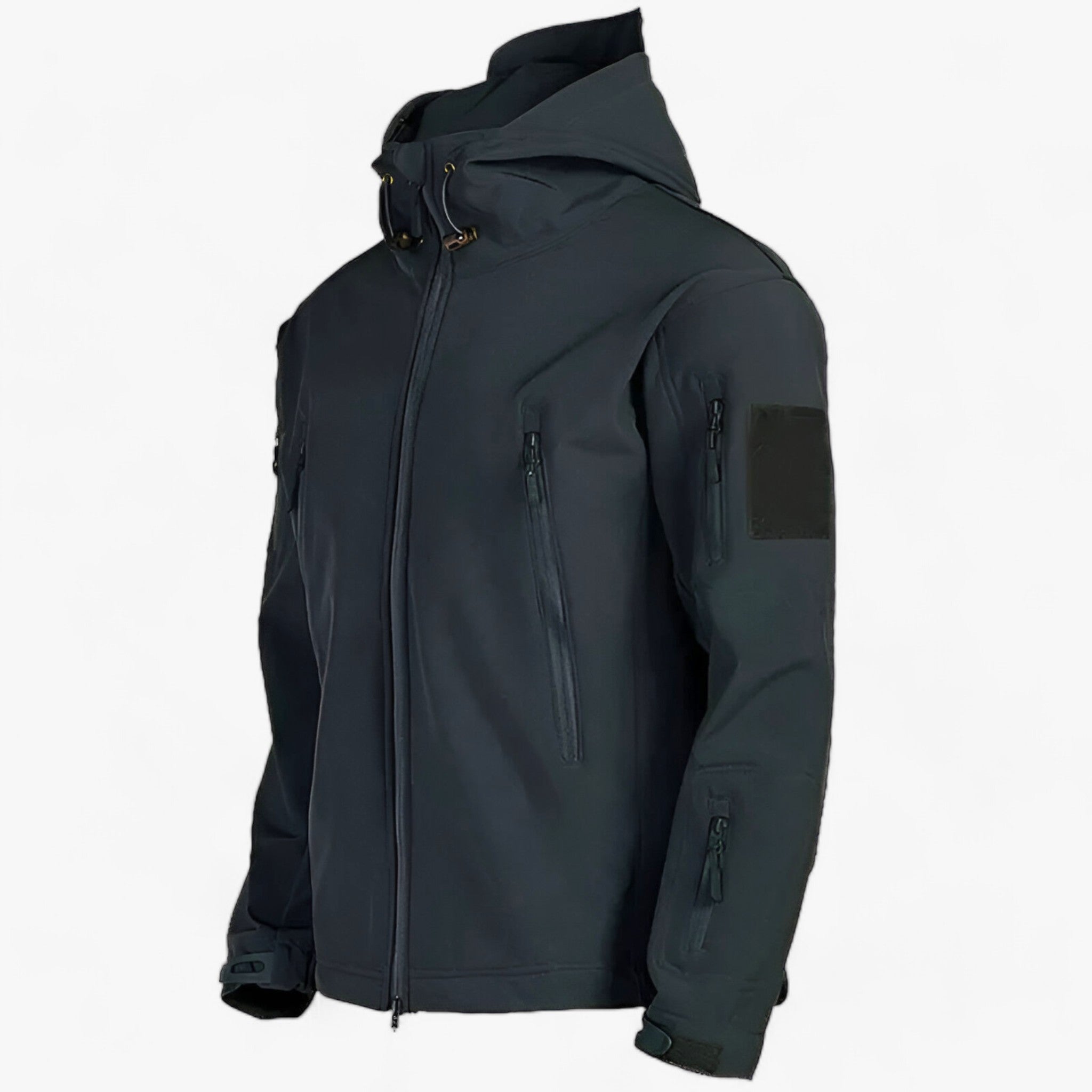 Caleb | Vandtæt jakke til herrer til camping - Ultimativt beskyttelse udendørs - Sort - men's fashion - {{ product_tags }
