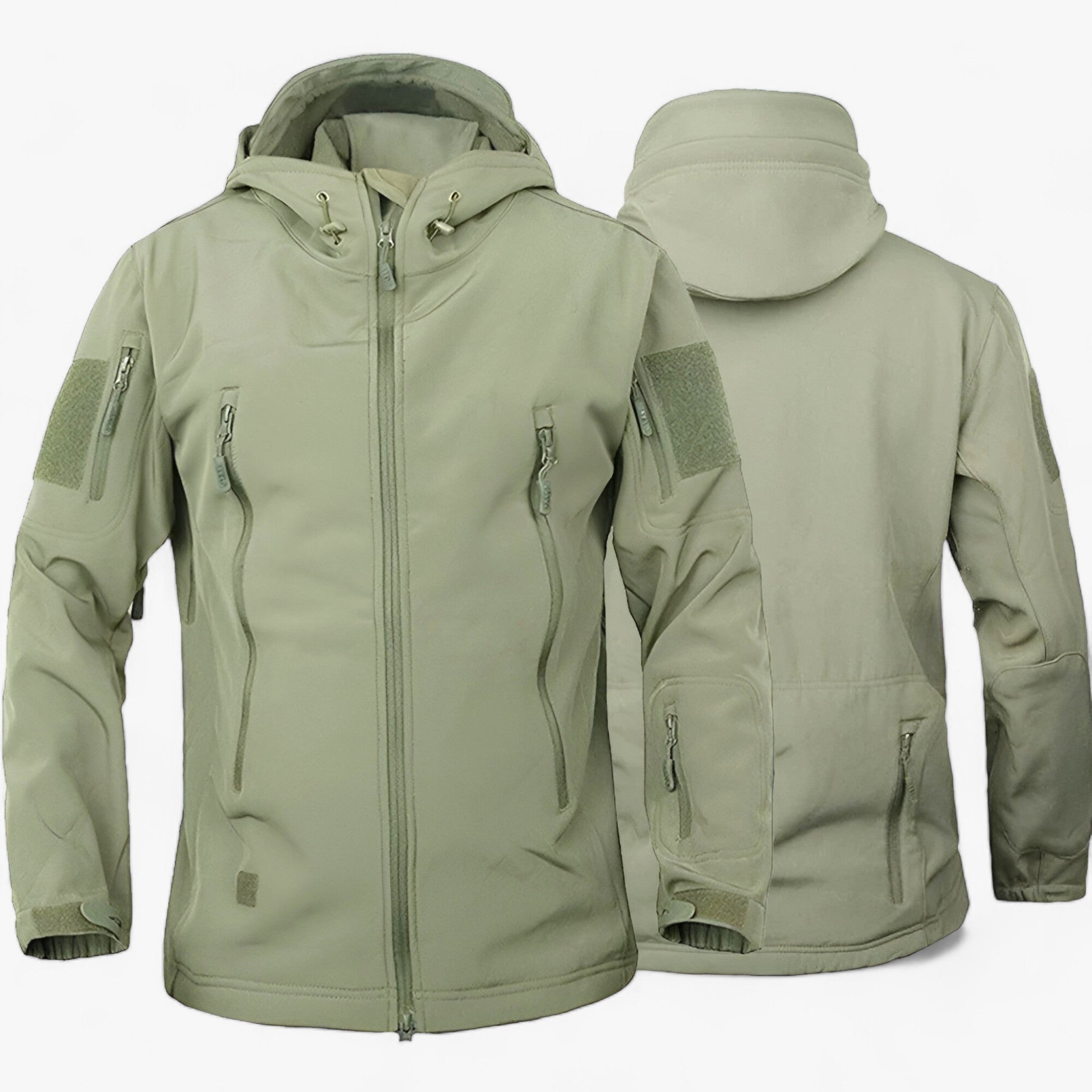 Caleb | Vandtæt jakke til herrer til camping - Ultimativt beskyttelse udendørs - Grøn - men's fashion - {{ product_tags }